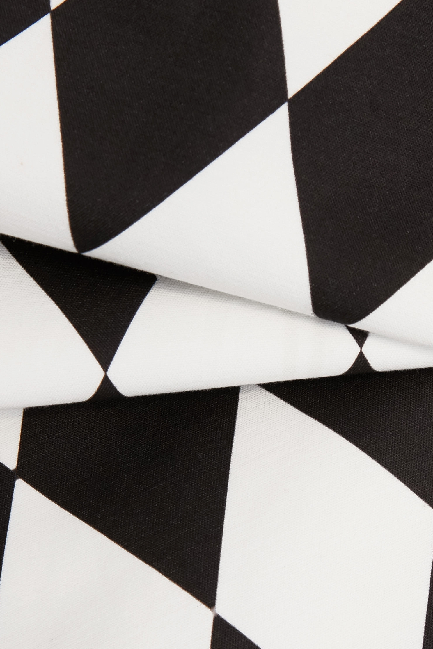 Black White Diamond Print SkirtBlack White Diamond Print Skirt,Plaid,pearl,Mini skirts,Season (AW) Look