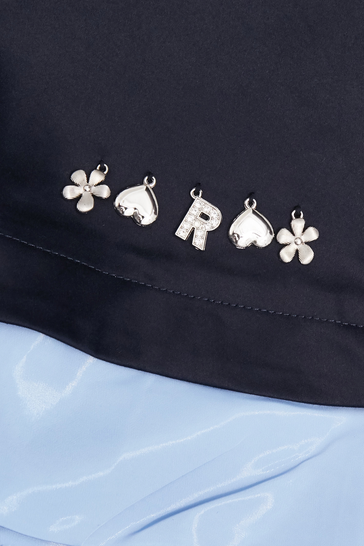 Contrast Hem Detail Midi SkirtContrast Hem Detail Midi Skirt,A-Line skirts,Office Looks,Season (AW) Look,Valentine,Midi skirts