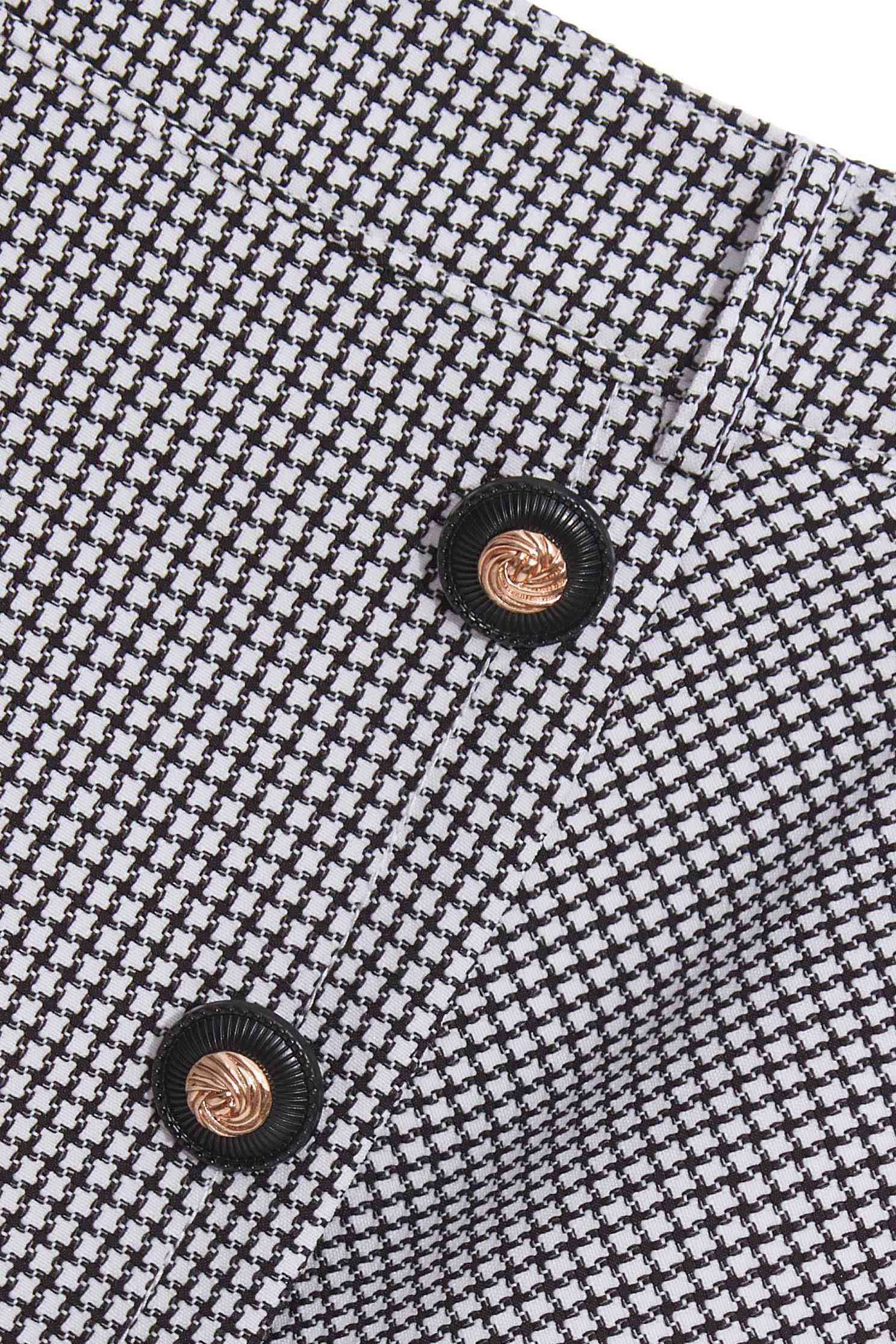 Plaid Asymmetric SkirtLayered look skirt,Queen,Season (SS) Look,Mini skirts,Belts