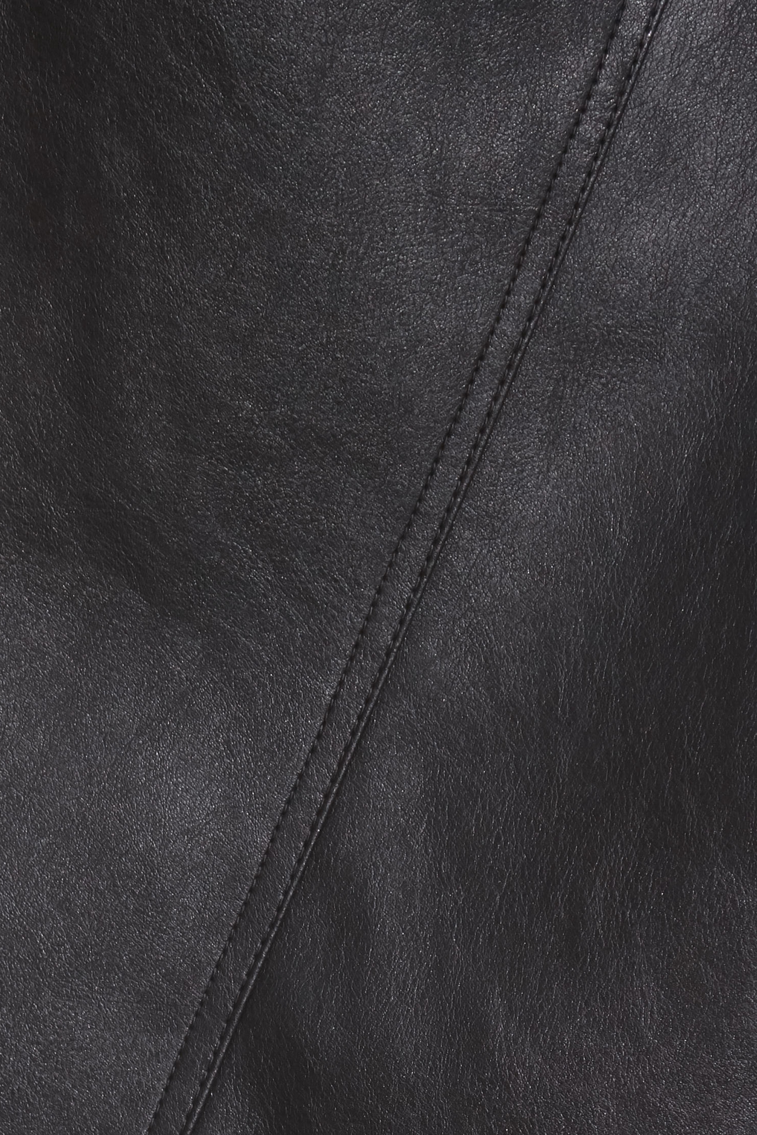 PU A-line SkirtPU A-line Skirt,Leather,Season (AW) Look,Midi skirts,Black skirts