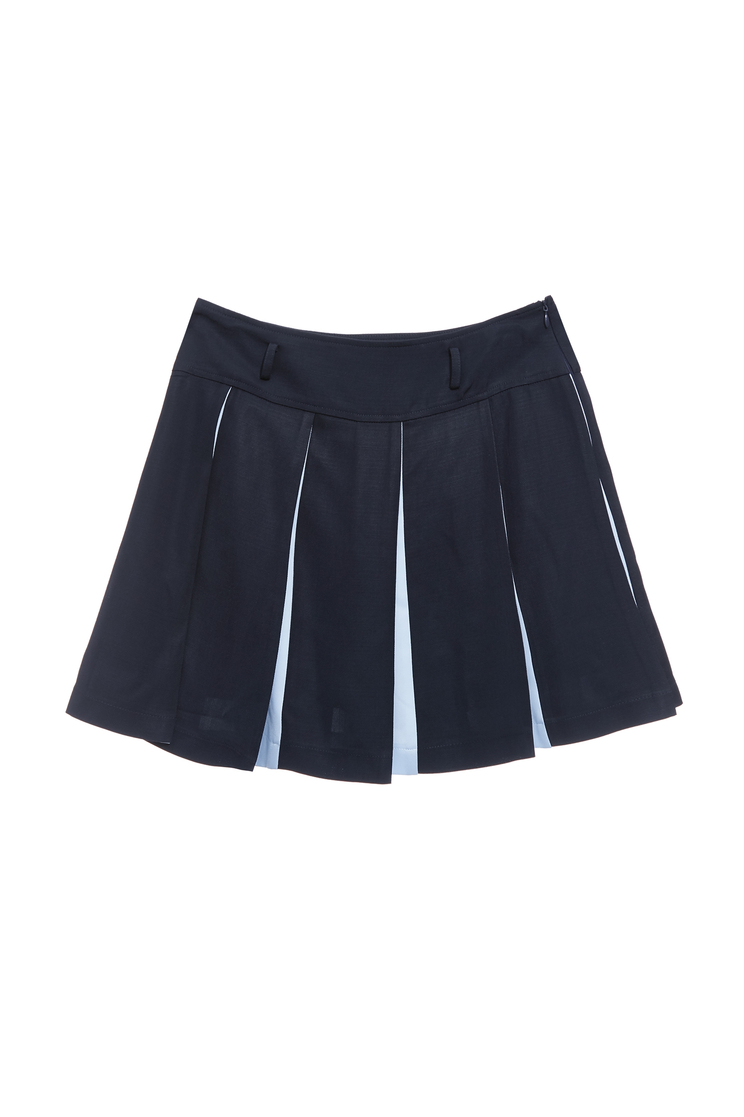 Colour Block Pleated SkirtColour Block Pleated Skirt,Pleated skirts,Season (AW) Look,Chiffon