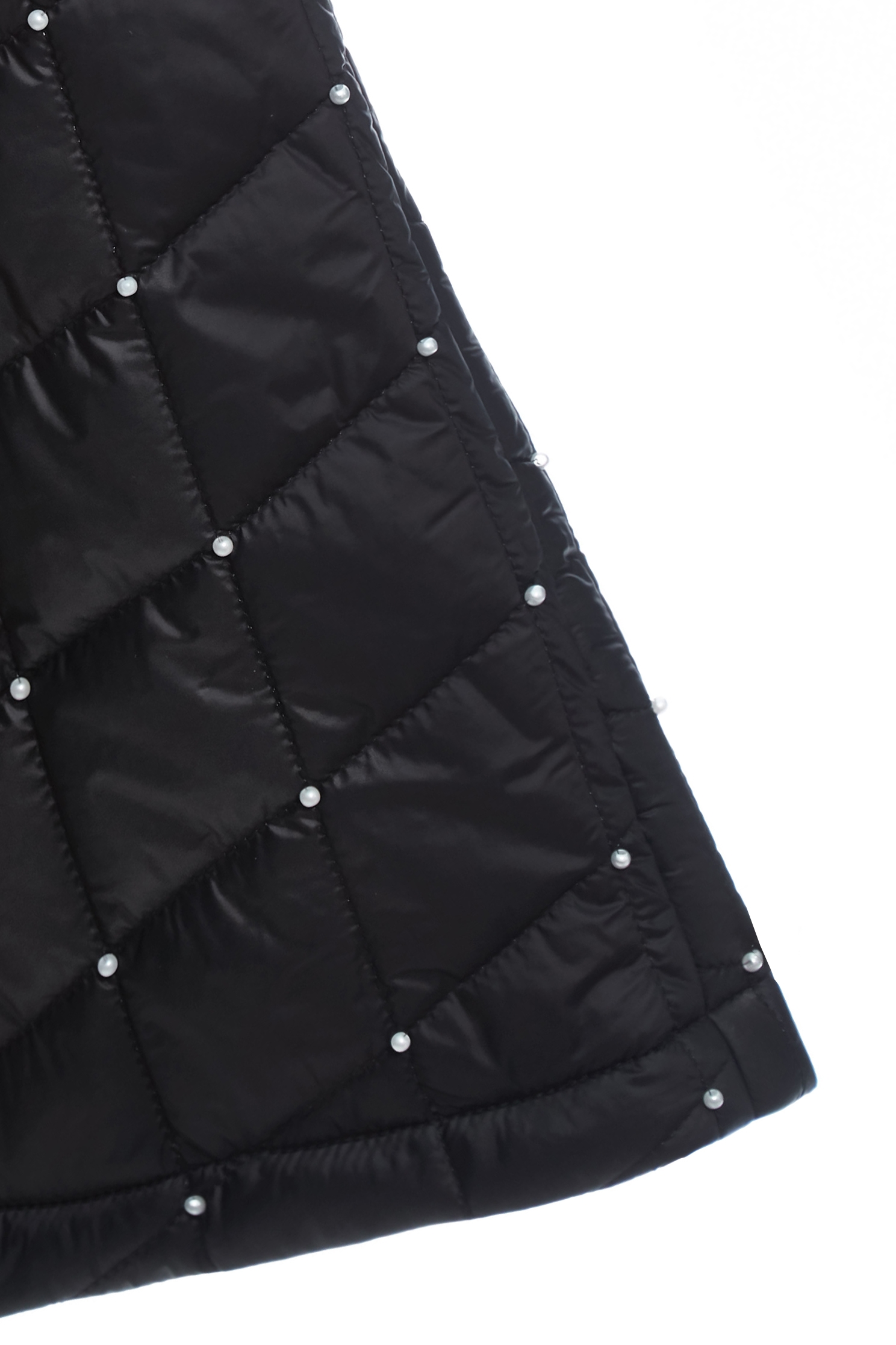 A-line Pearl Detail Quilted Maxi SkirtA-line Pearl Detail Quilted Maxi Skirt,Season (AW) Look,Midi skirts