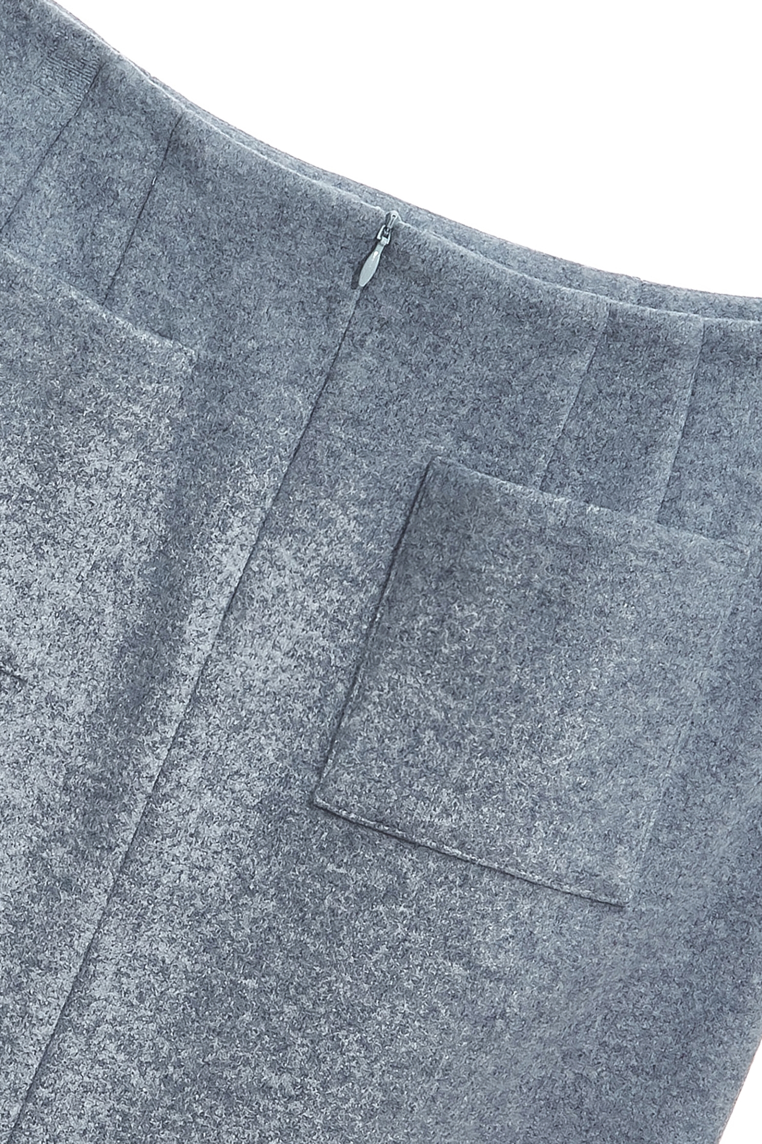 Side Slit Grey Pencil SkirtSide Slit Grey Pencil Skirt,Pencil skirts