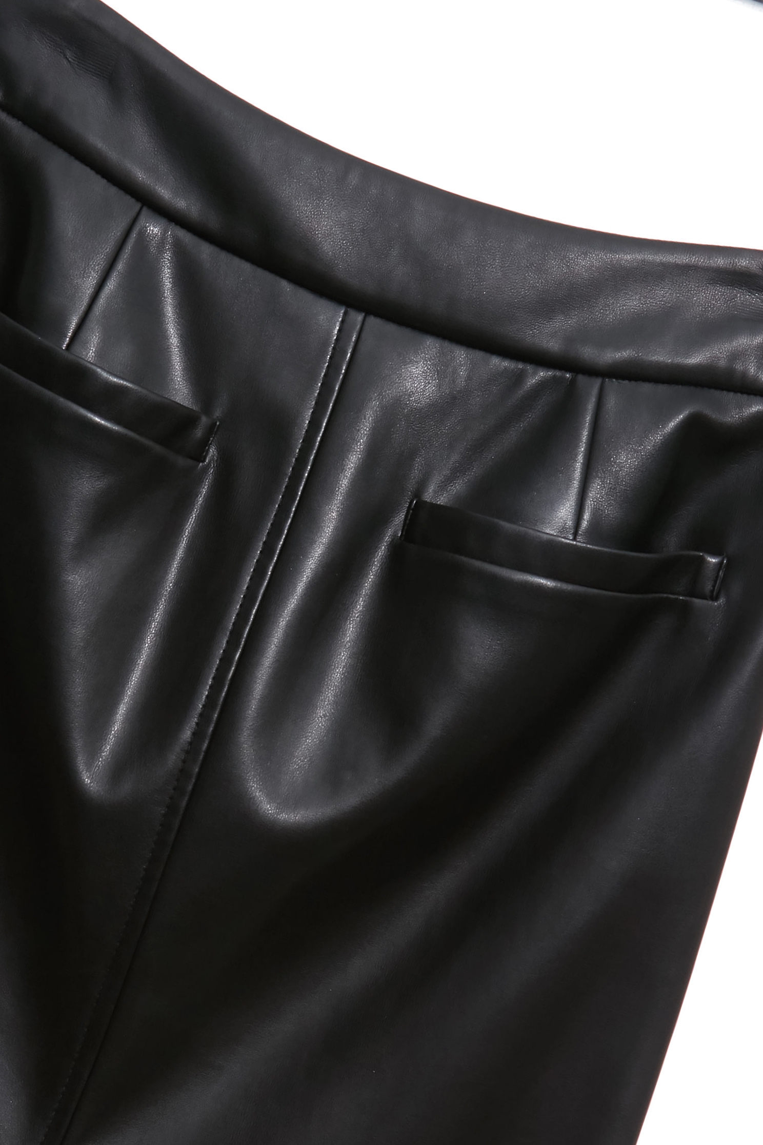 PU Midi Black SkirtPU Midi Black Skirt,Office Looks,Leather,Season (AW) Look,Valentine,Midi skirts