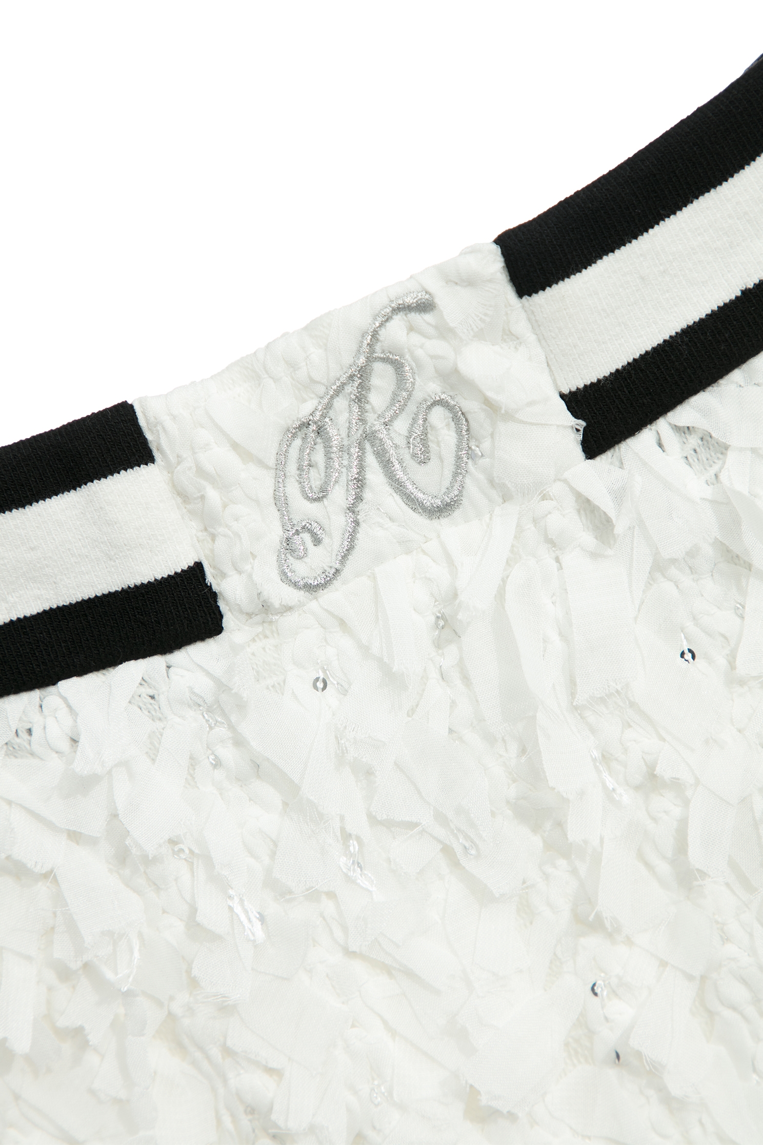 3-D Texture Weave Sequin Detail Skirt3-D Texture Weave Sequin Detail Skirt,Mini skirts