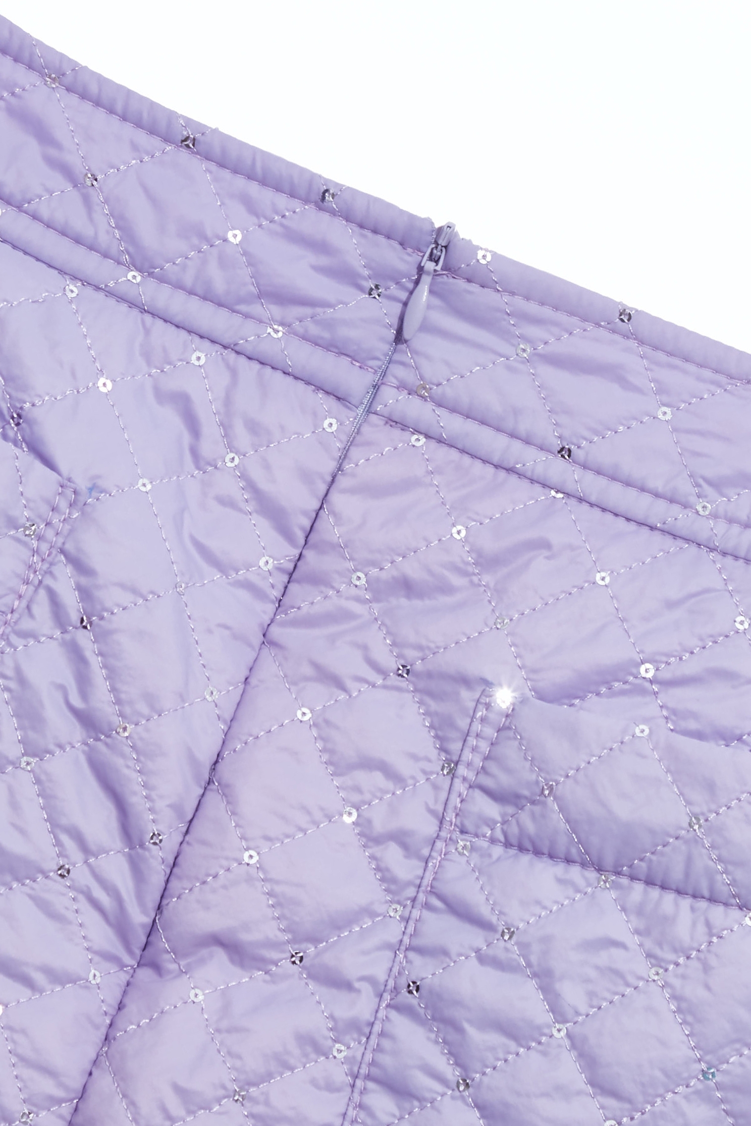 Lavender Quilted Short SkirtLavender Quilted Short Skirt,Mini skirts,Season (AW) Look,Valentine