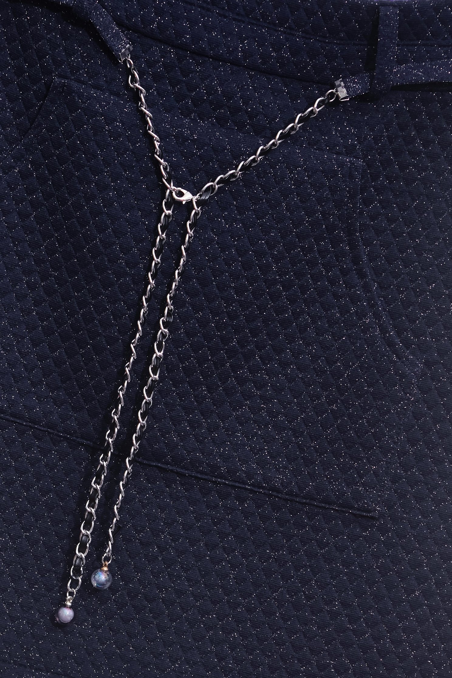 Navy Front Pocket SkirtNavy Front Pocket Skirt,Season (SS) Look,Plaid,Mini skirts