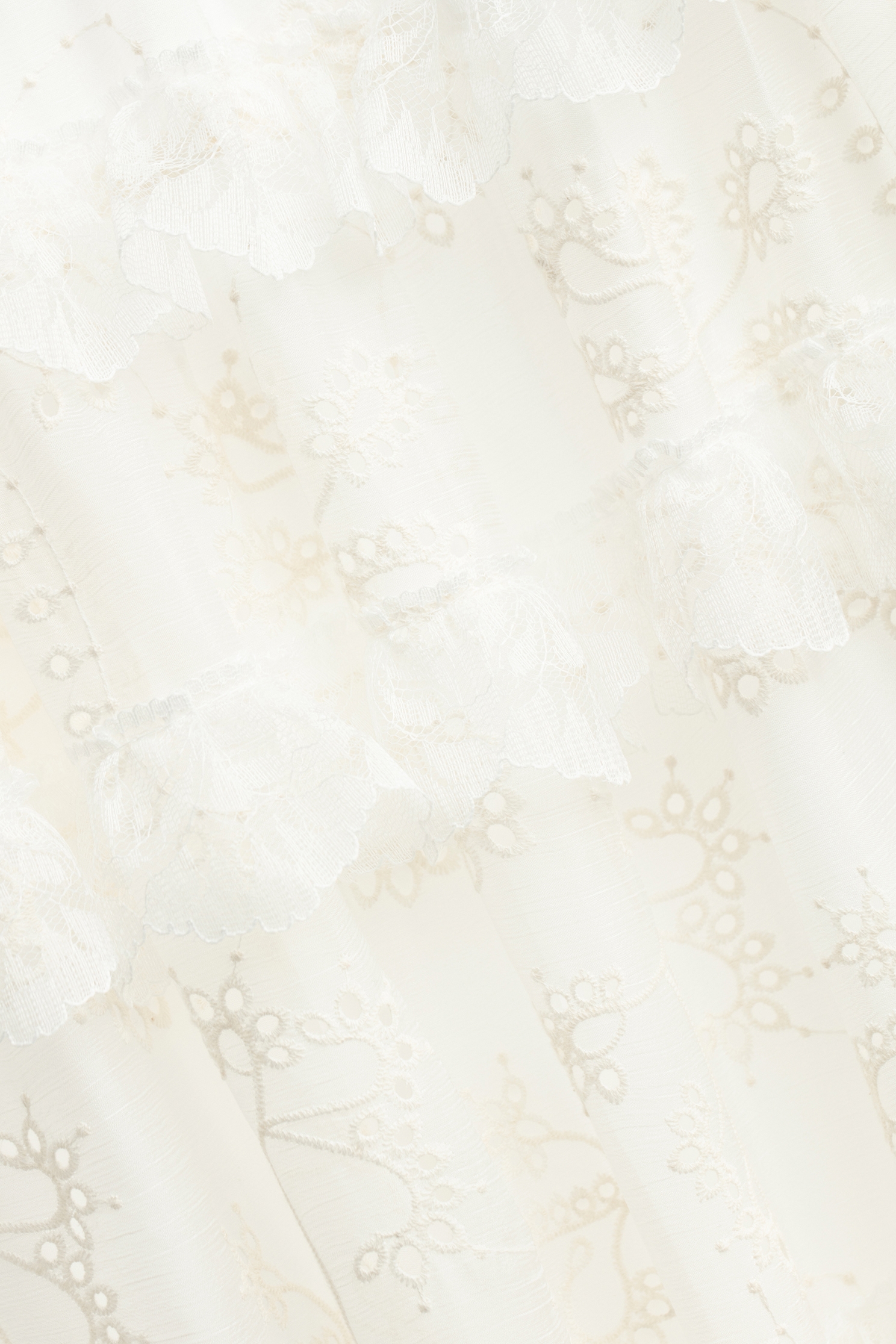 Floral Embroidery Tiered SkirtFloral Embroidery Tiered Skirt,Embroidered,Embroidered,Lace,Midi skirts,Chiffon