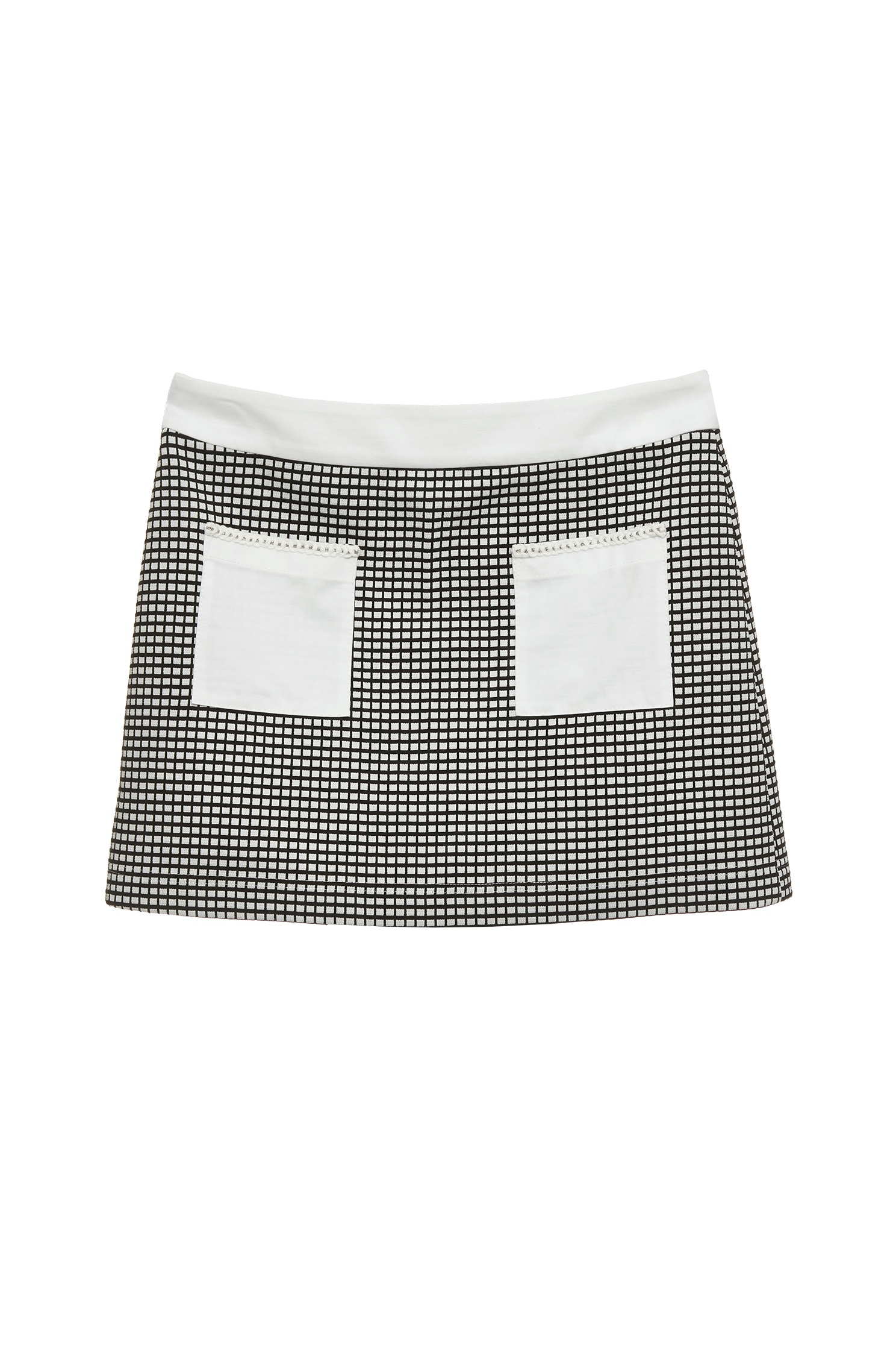 Contrast Plaid Short SkirtContrast Plaid Short Skirt,Season (SS) Look,co-ord sets,Mini skirts