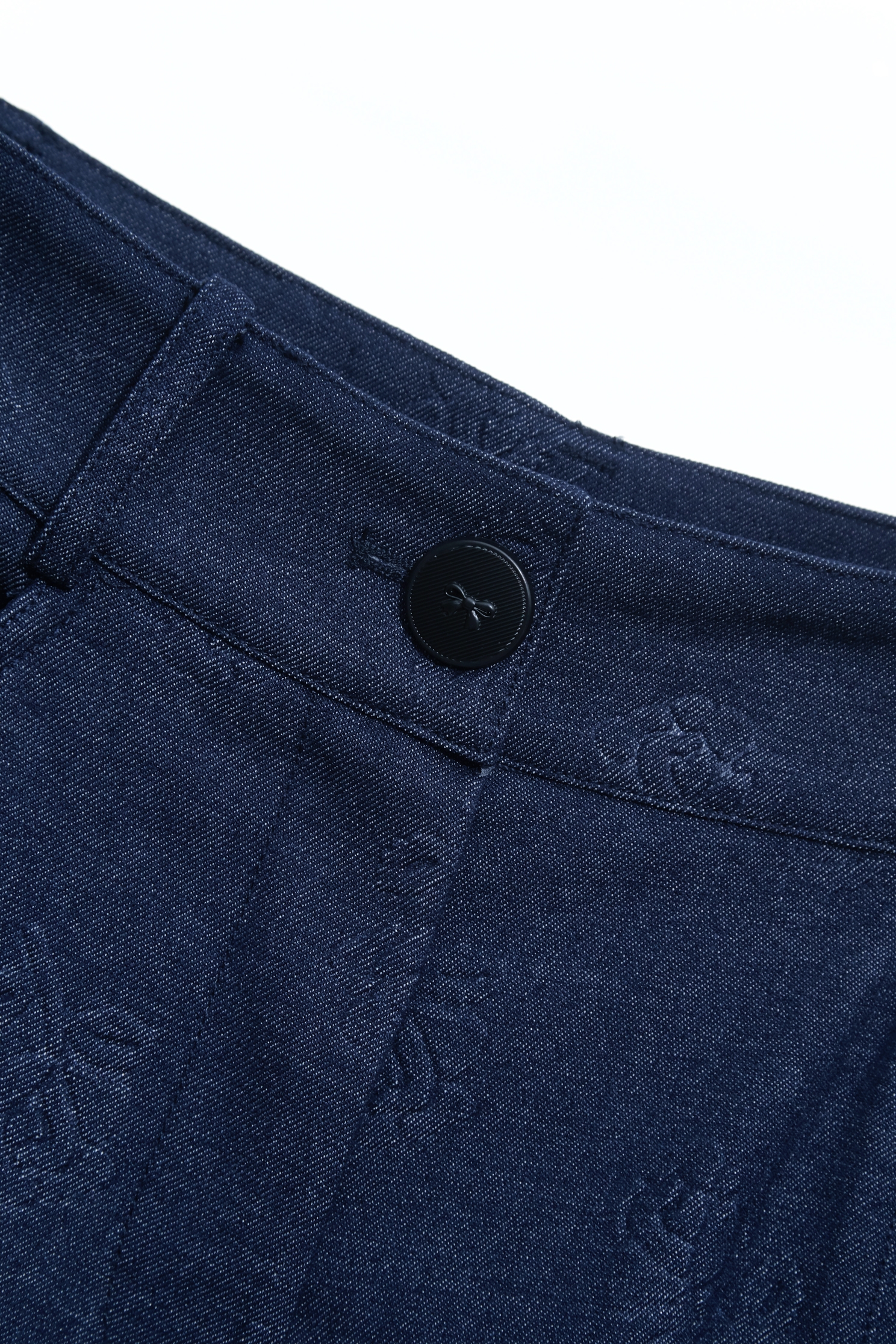 Embossed Floral Print Boot Leg PantsEmbossed Floral Print Boot Leg Pants,Bell-bottoms,Season (SS) Look,pants