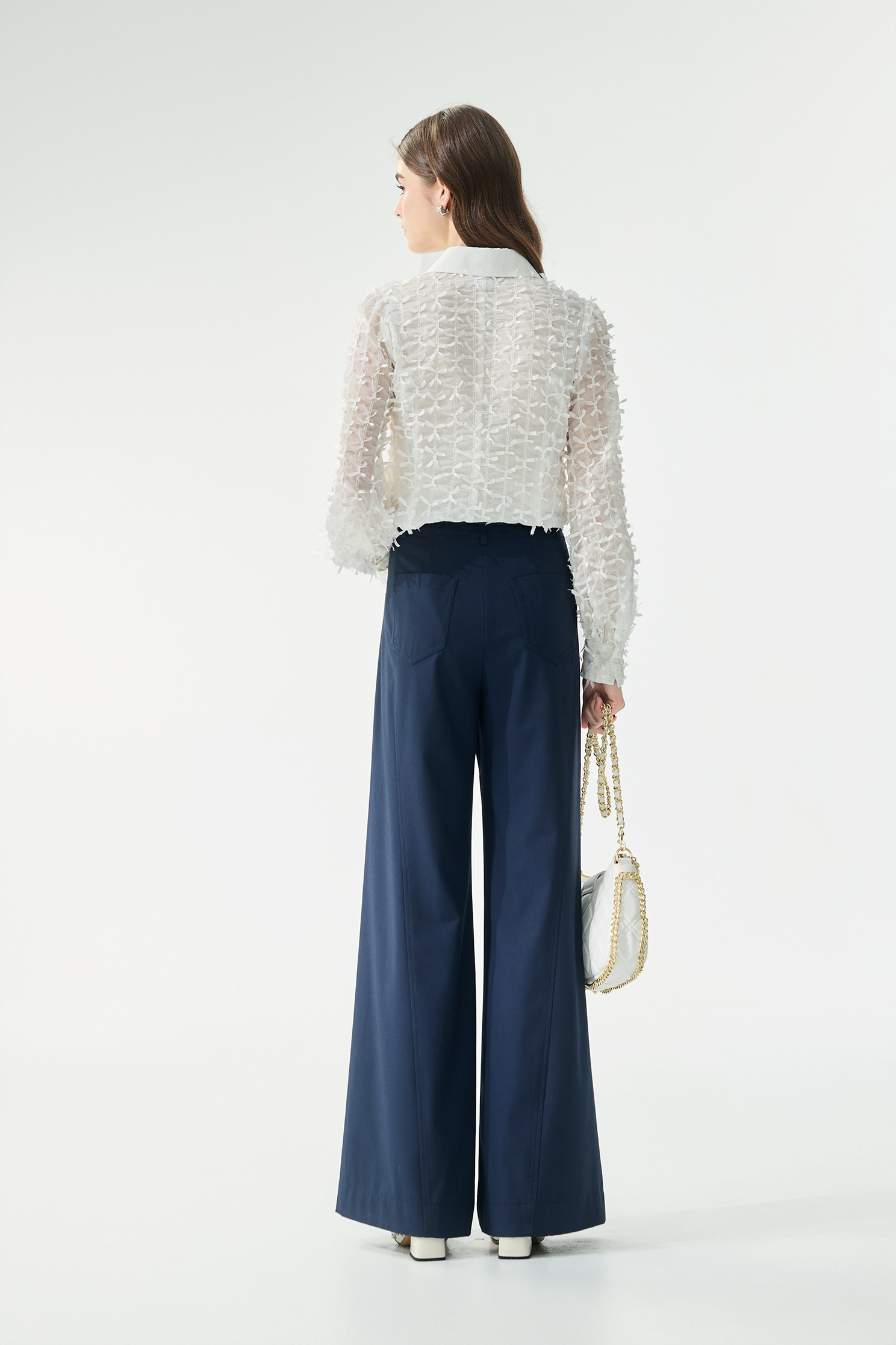 Floral Pocket Detail Wide Leg PantsFloral Pocket Detail Wide Leg Pants,Culottes,Season (SS) Look,pants