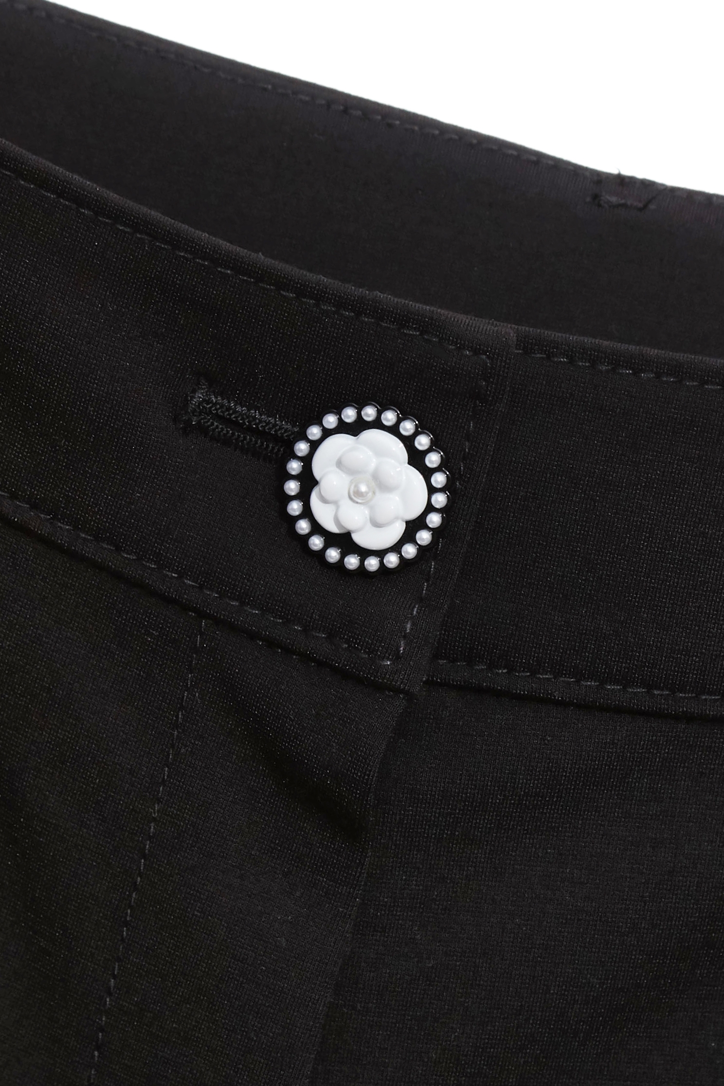 Classic Boot Leg PantsClassic Boot Leg Pants,Bell-bottoms,Season (SS) Look,Embroidered,pants,Black pants