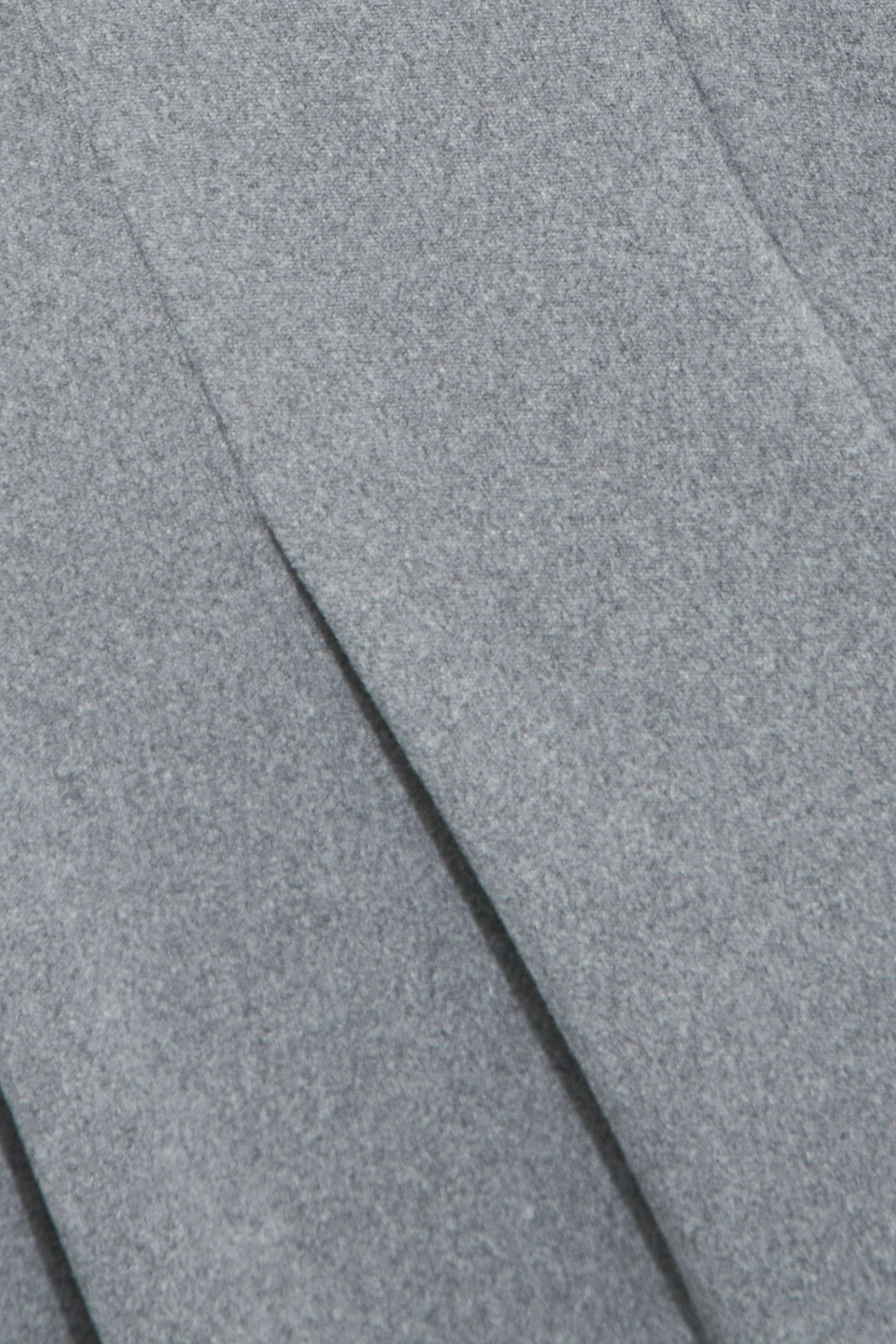 Grey Boyfriend Pants With Fold Over CuffsWoolen tapered trousers,Season (AW) Look