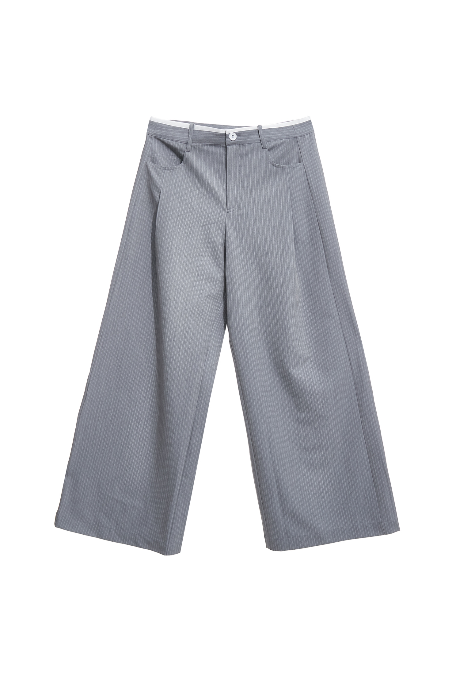 Pinstripe Wide Leg PantsPinstripe Wide Leg Pants,Culottes,Season (SS) Look,pants