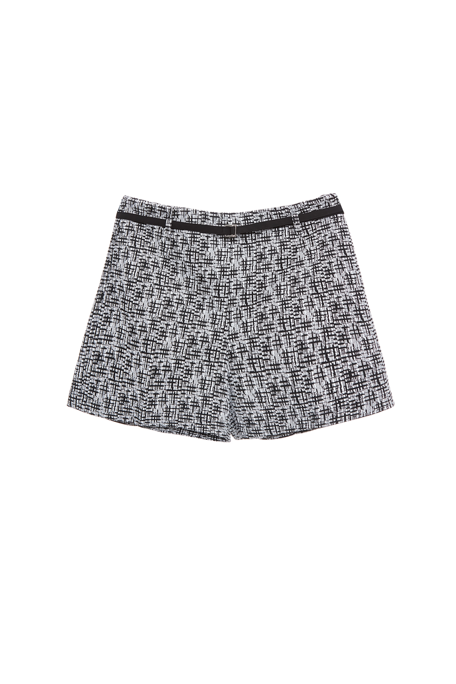 Plaid Belted ShortsPlaid Belted Shorts,Season (SS) Look,Shorts,pants
