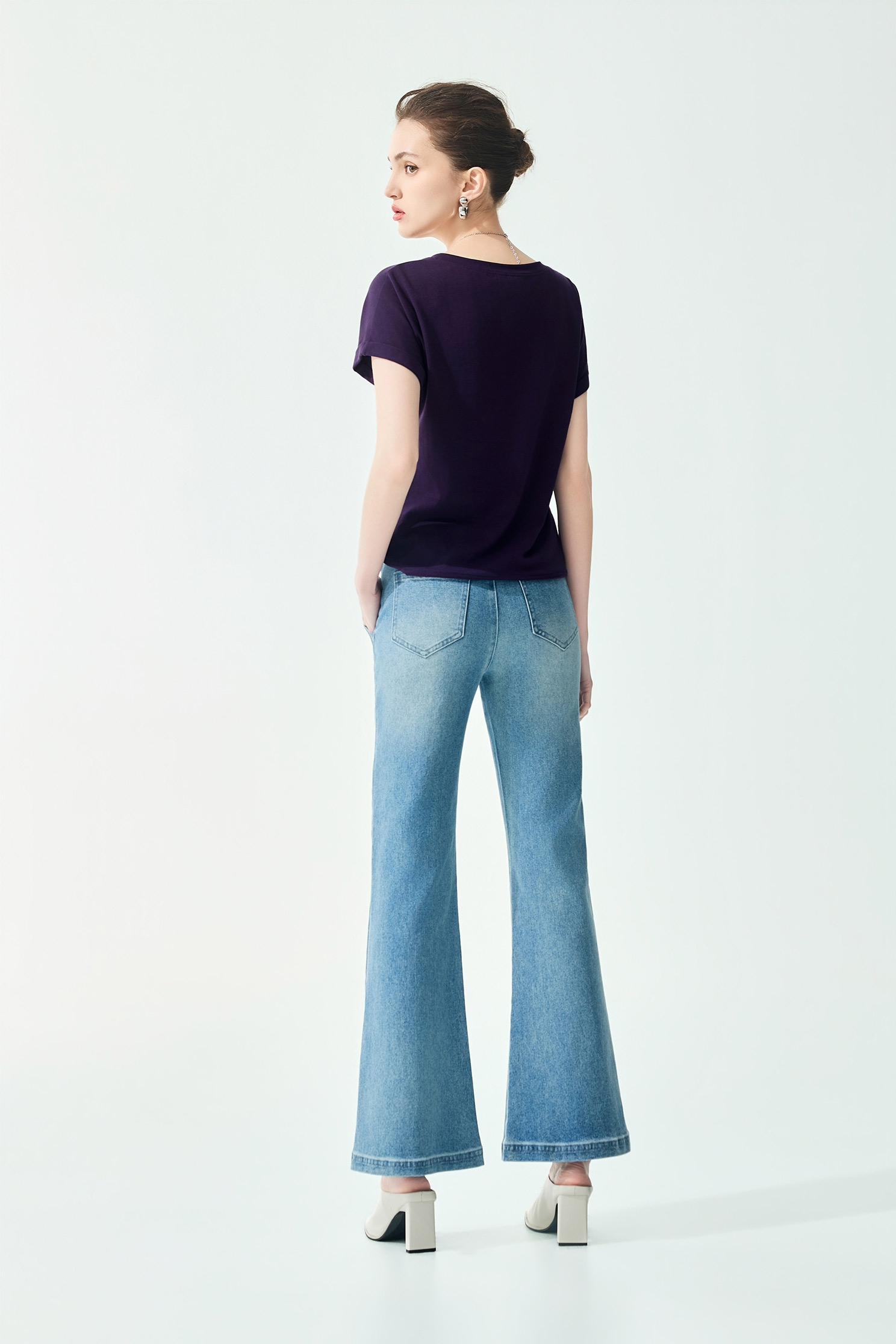 Braided Chain Belt JeansBraided Chain Belt Jeans,Season (SS) Look,Denim,Jeans,pants