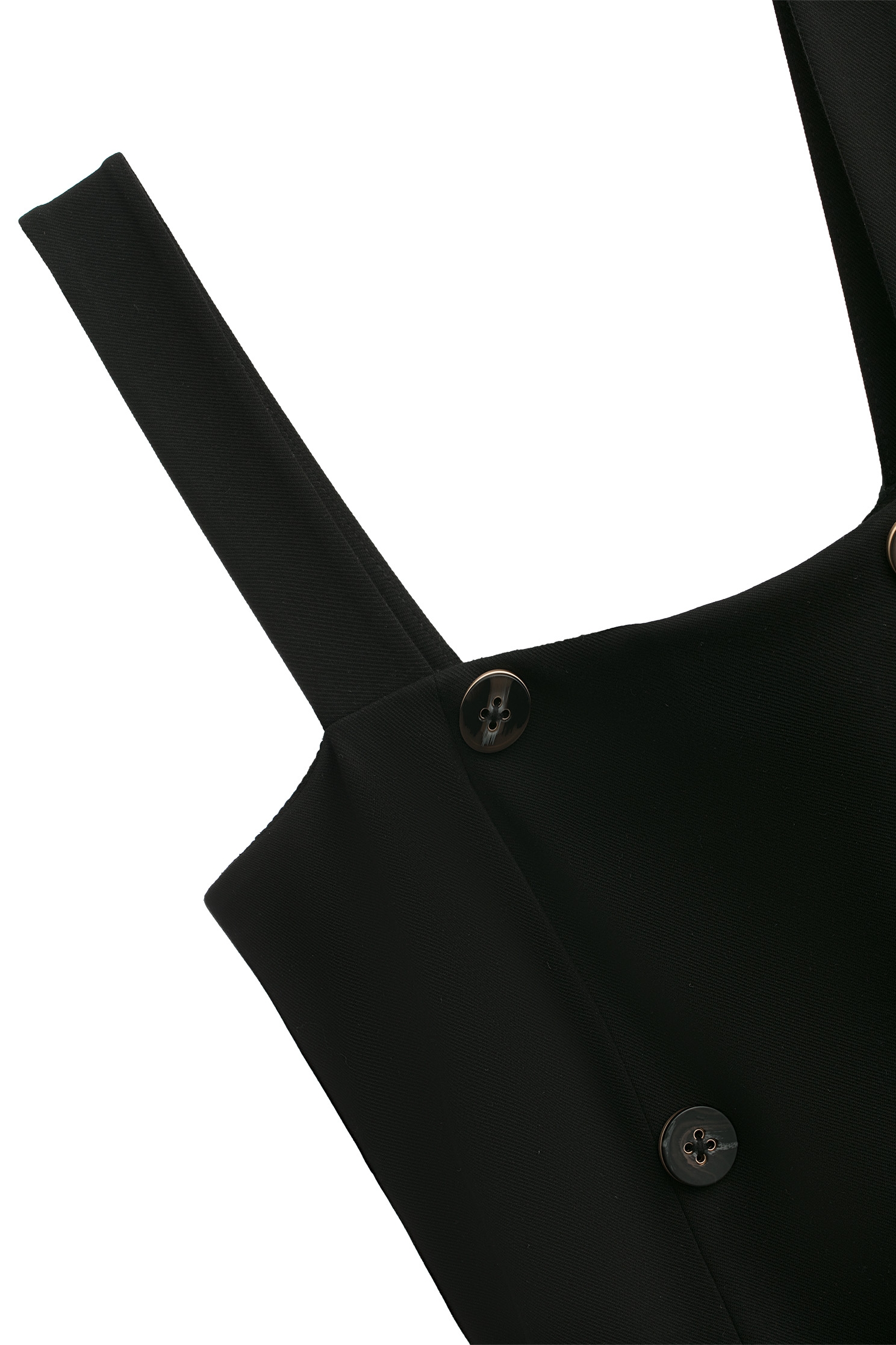 Front Panel Sleeveless Jumpsuit變化裙片式名模連身大寬褲,Season (AW) Look,Jumpsuits