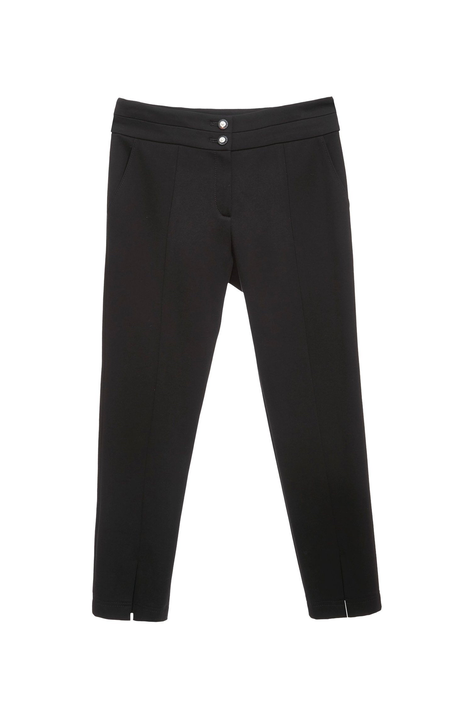 Slim Fit Black Pants,Office Looks,Season (SS) Look,Skinny pants,Back To Classic,Skinny pants,Back To B/W