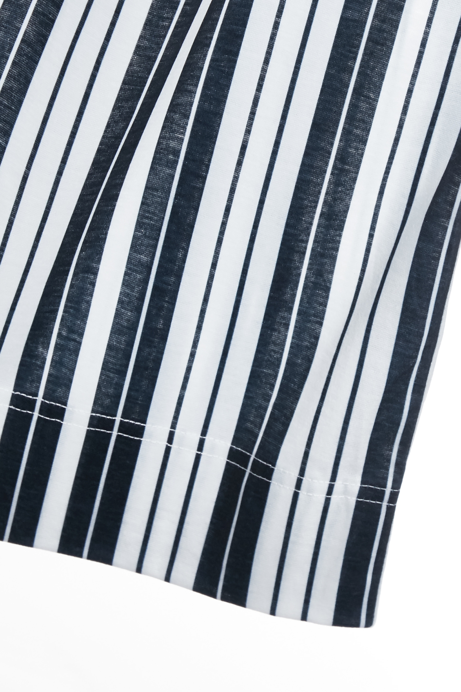 Navy Stripe Wide Leg PantsNavy Stripe Wide Leg Pants,Culottes,Season (SS) Look,Stripe,pants