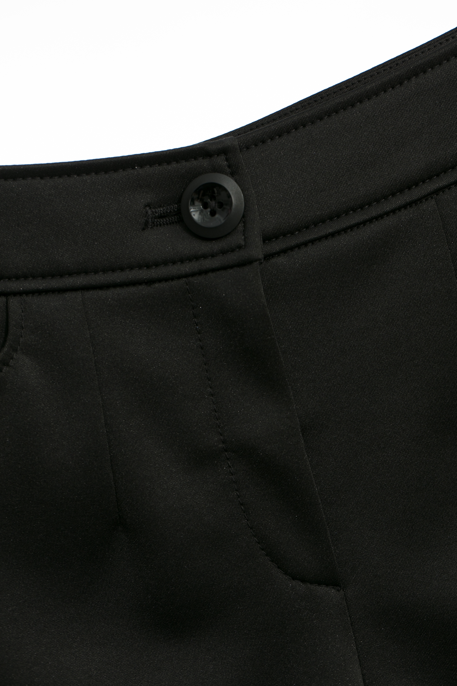 Floral Embroidery Black ShortsFloral Embroidery Black Shorts,Shorts,Season (AW) Look