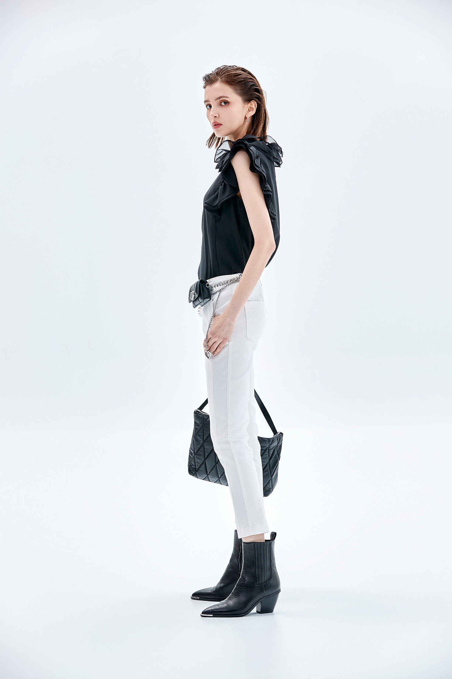 Classic Slim Fit White PantsClassic Slim Fit White Pants,Skinny pants,Skinny pants