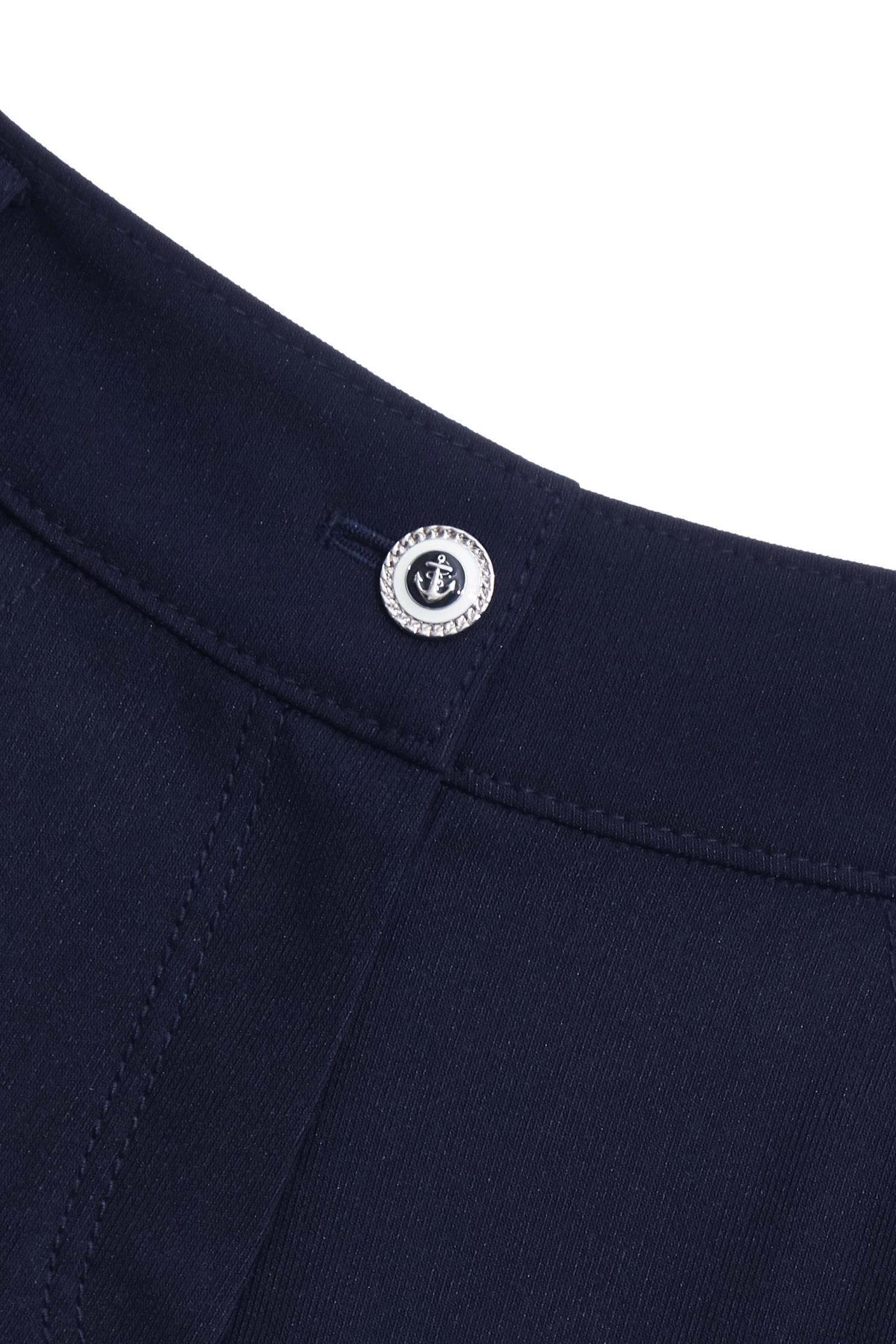 Anchor Logo Navy Boot Leg PantsAnchor Logo Navy Boot Leg Pants,Embroidered,Bell-bottoms,Season (SS) Look,pants,Urban Fashion