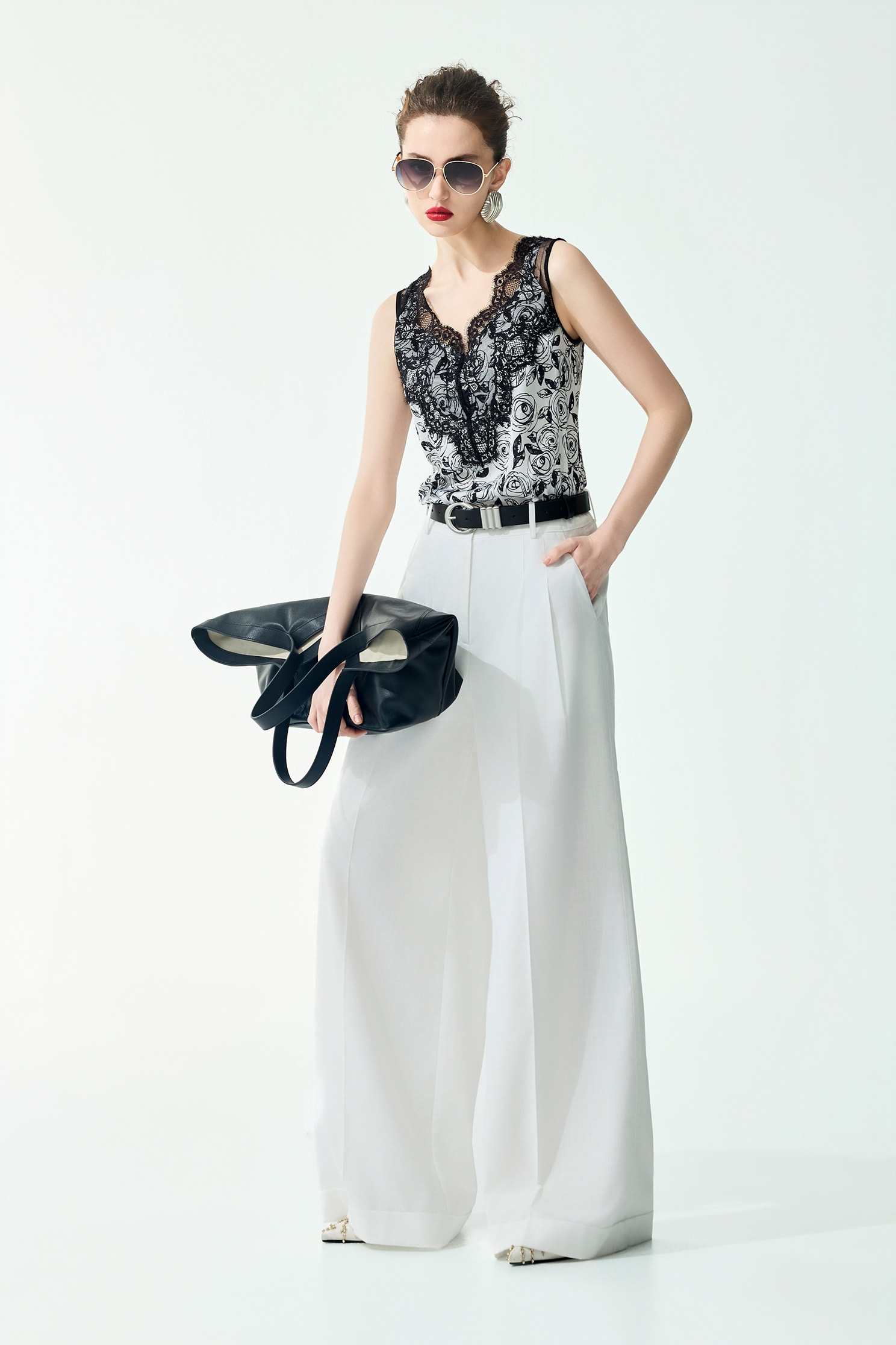 Linen Wide Leg PantsLinen Wide Leg Pants,Culottes,Season (SS) Look,White pants,pants