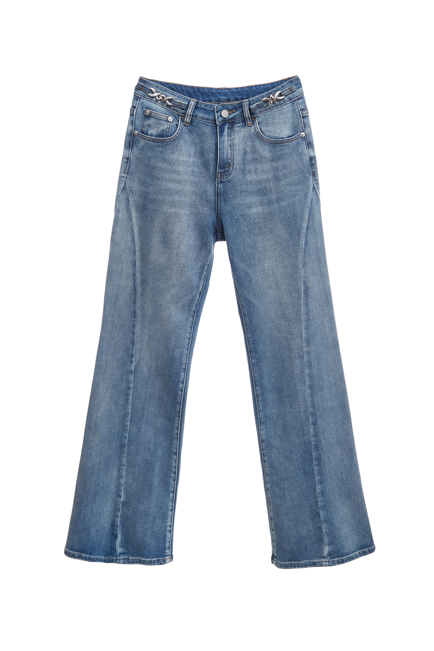 Fitted Straight Cut JeansFitted Straight Cut Jeans,Office Looks,Denim,Denim,Jeans,Season (AW) Look,Valentine