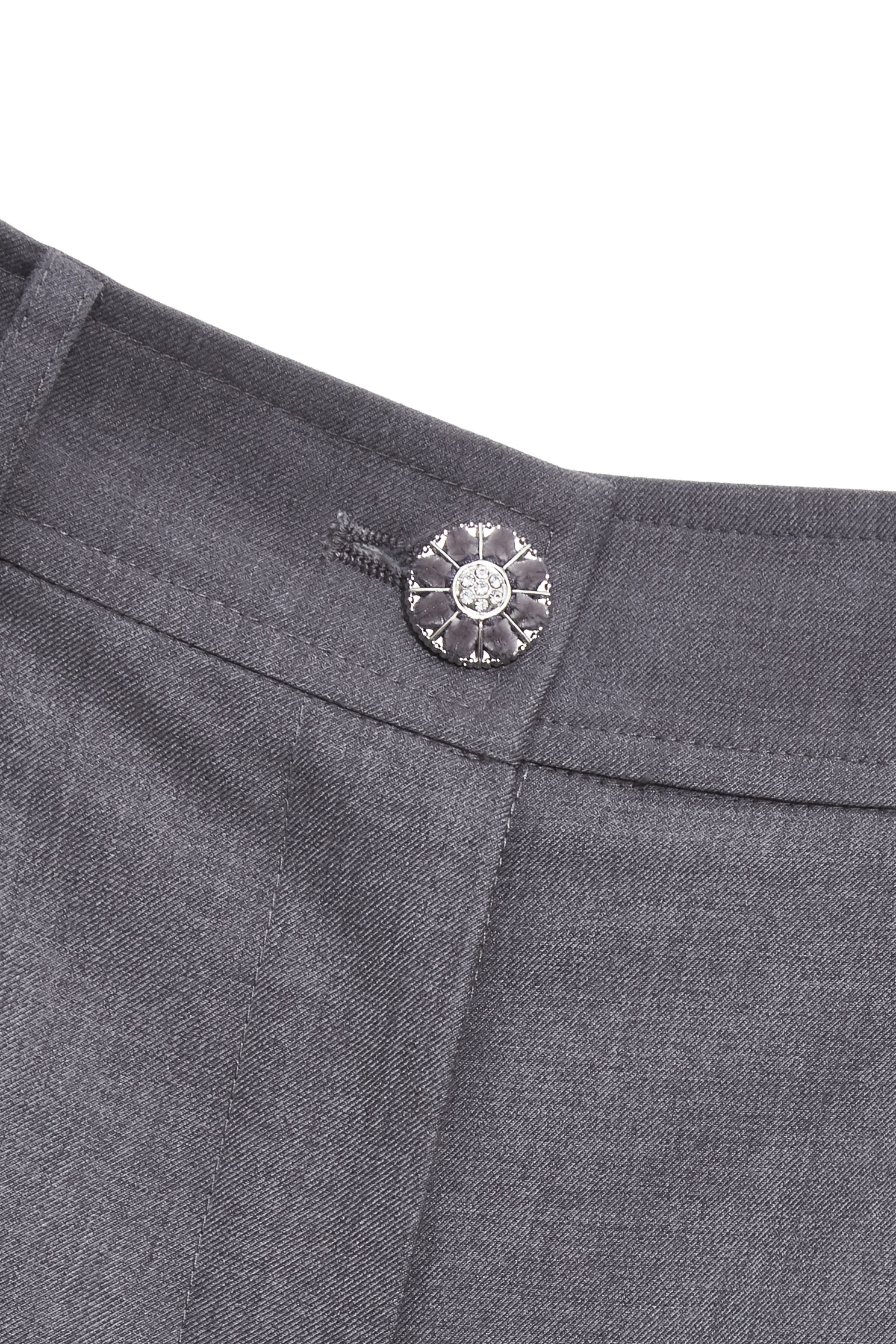 Classic Dark Grey Wide Leg PantsClassic Dark Grey Wide Leg Pants,Culottes,Season (SS) Look,pants