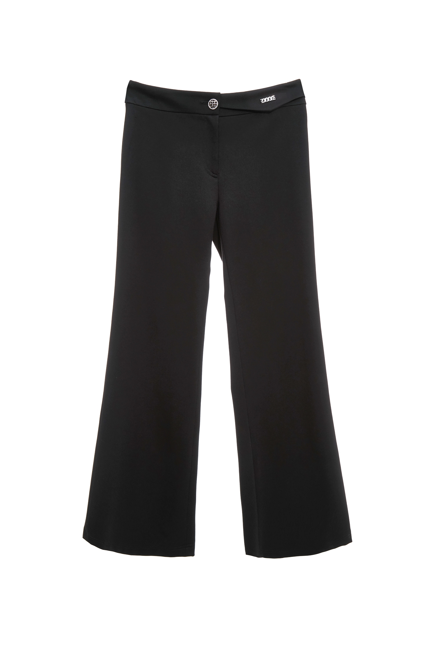 Full Pleated Chiffon PantsFull Pleated Chiffon Pants,Bell-bottoms,Season (SS) Look,pants,Black pants