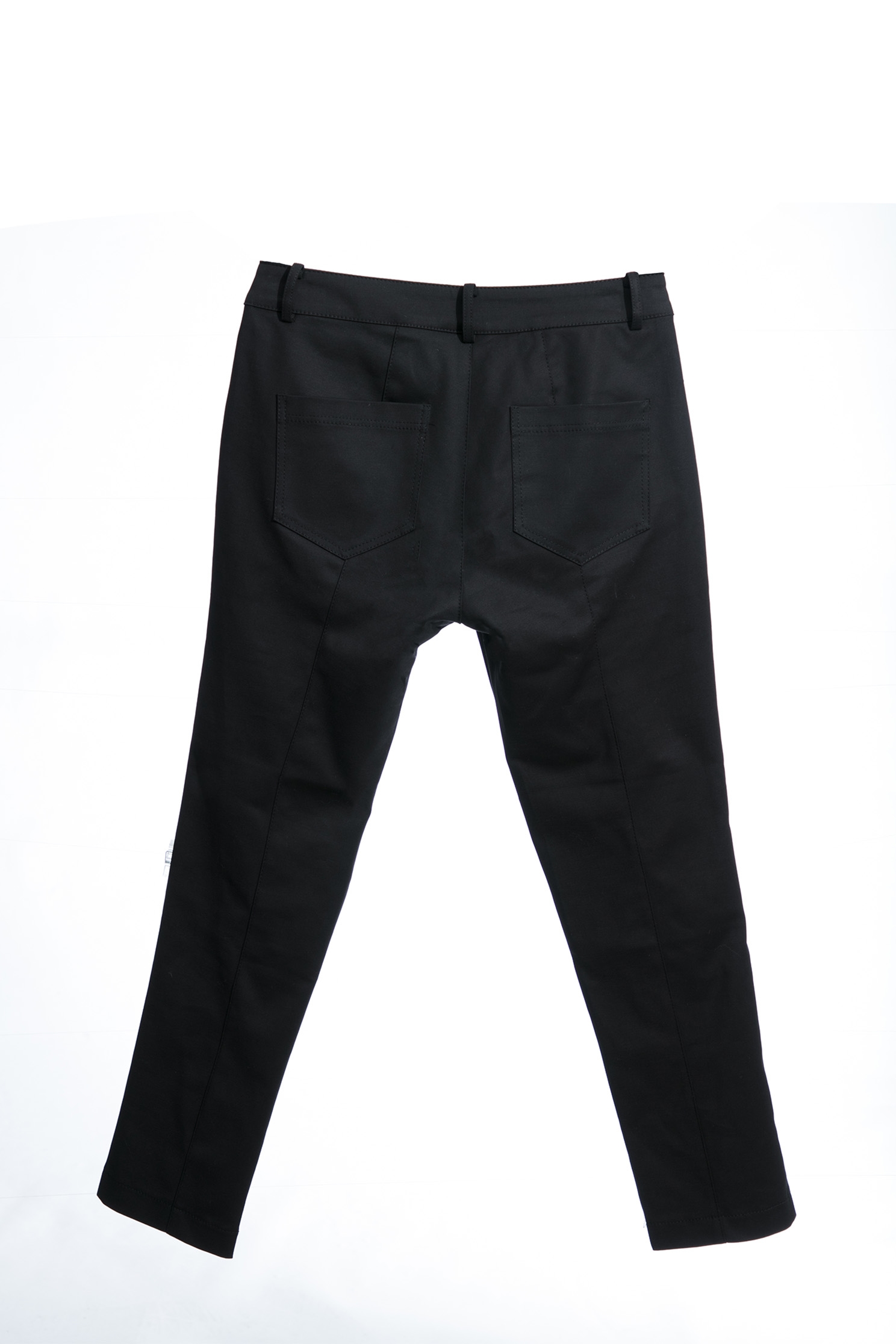 Basic Boot Leg Black PantsSimple vintage flared trousers,Culottes,Season (SS) Look,Culottes