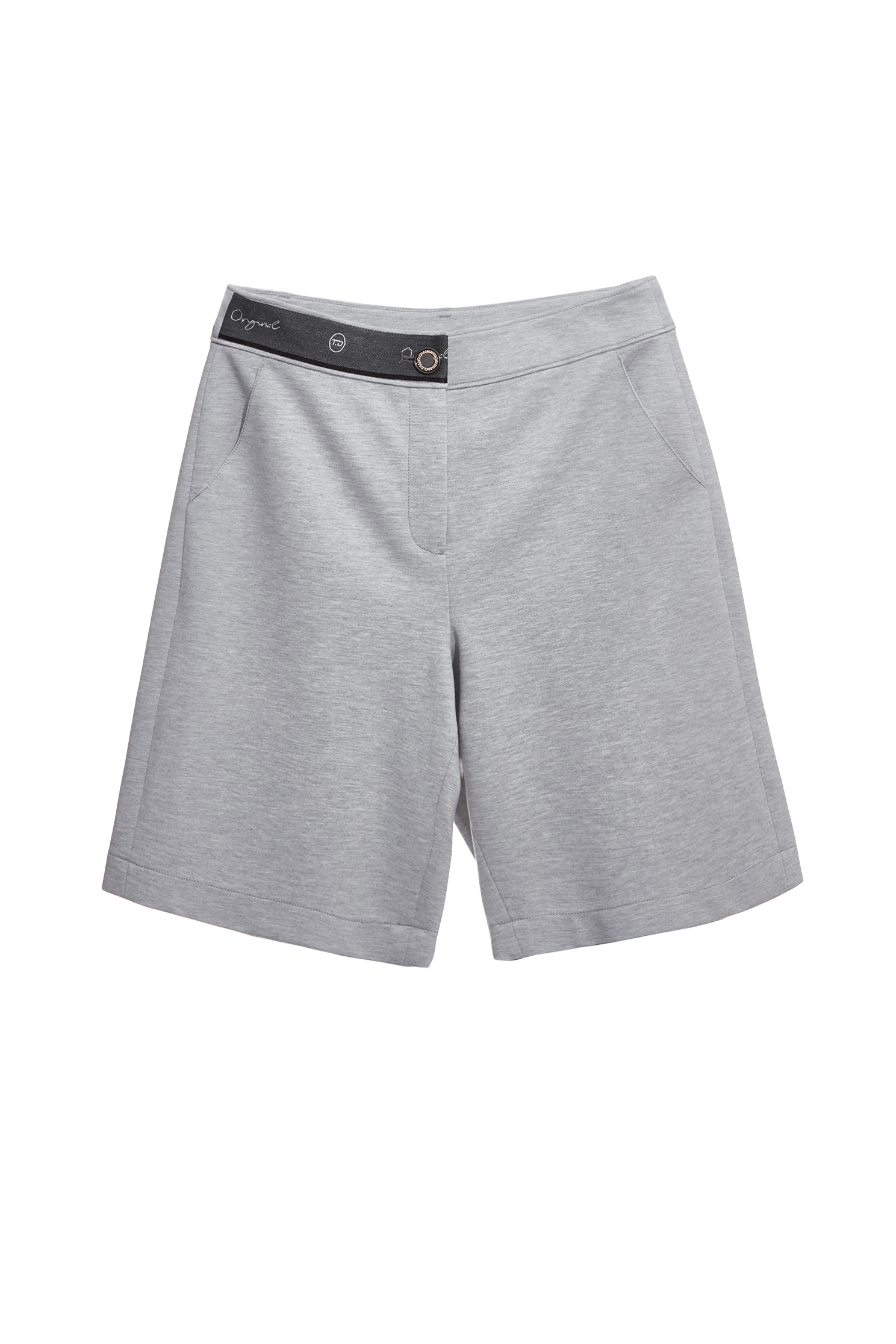 Light Grey Casual BermudasLight Grey Casual Bermudas,Shorts,Season (AW) Look,pants