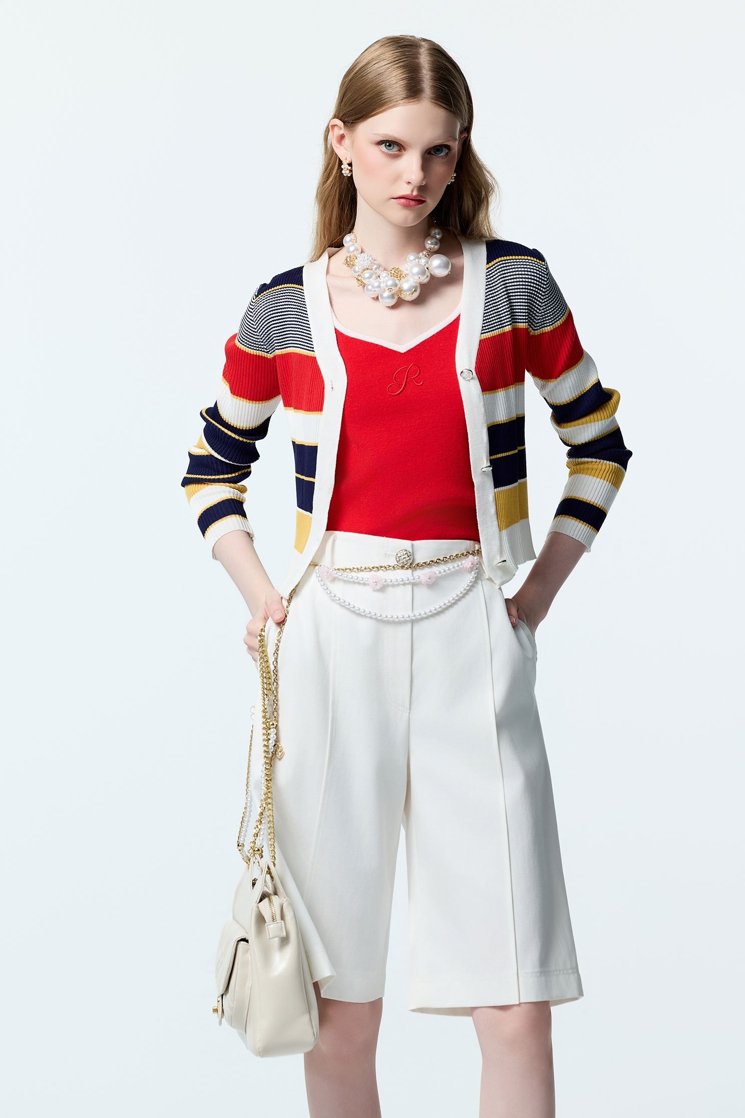 Basic White Wide Leg Crop PantsBasic White Wide Leg Crop Pants,Culottes,White pants,Season (AW) Look,pants