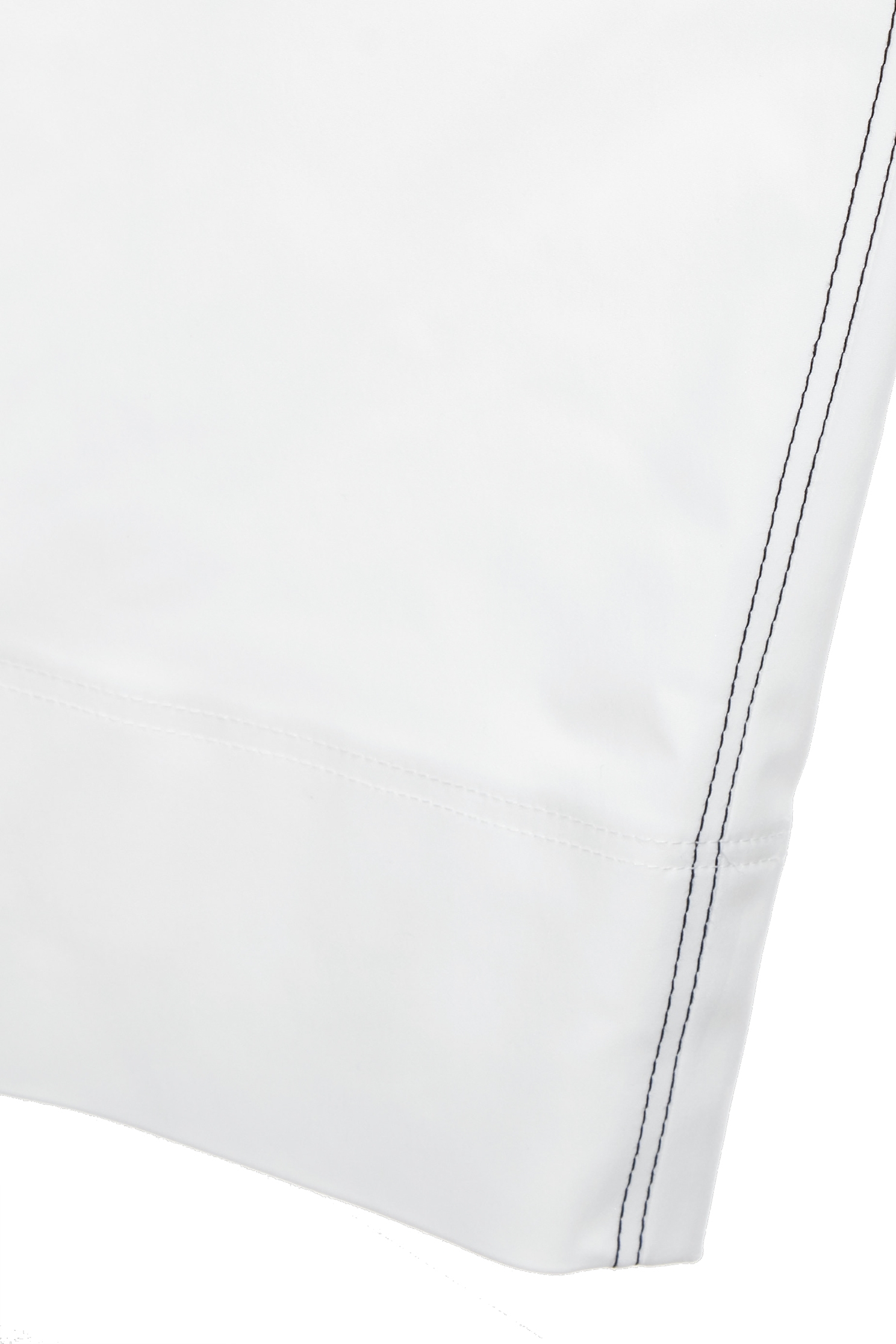 Contrast Side Stitch Detail White PantsContrast Side Stitch Detail White Pants,Culottes,White pants,Season (AW) Look,pants