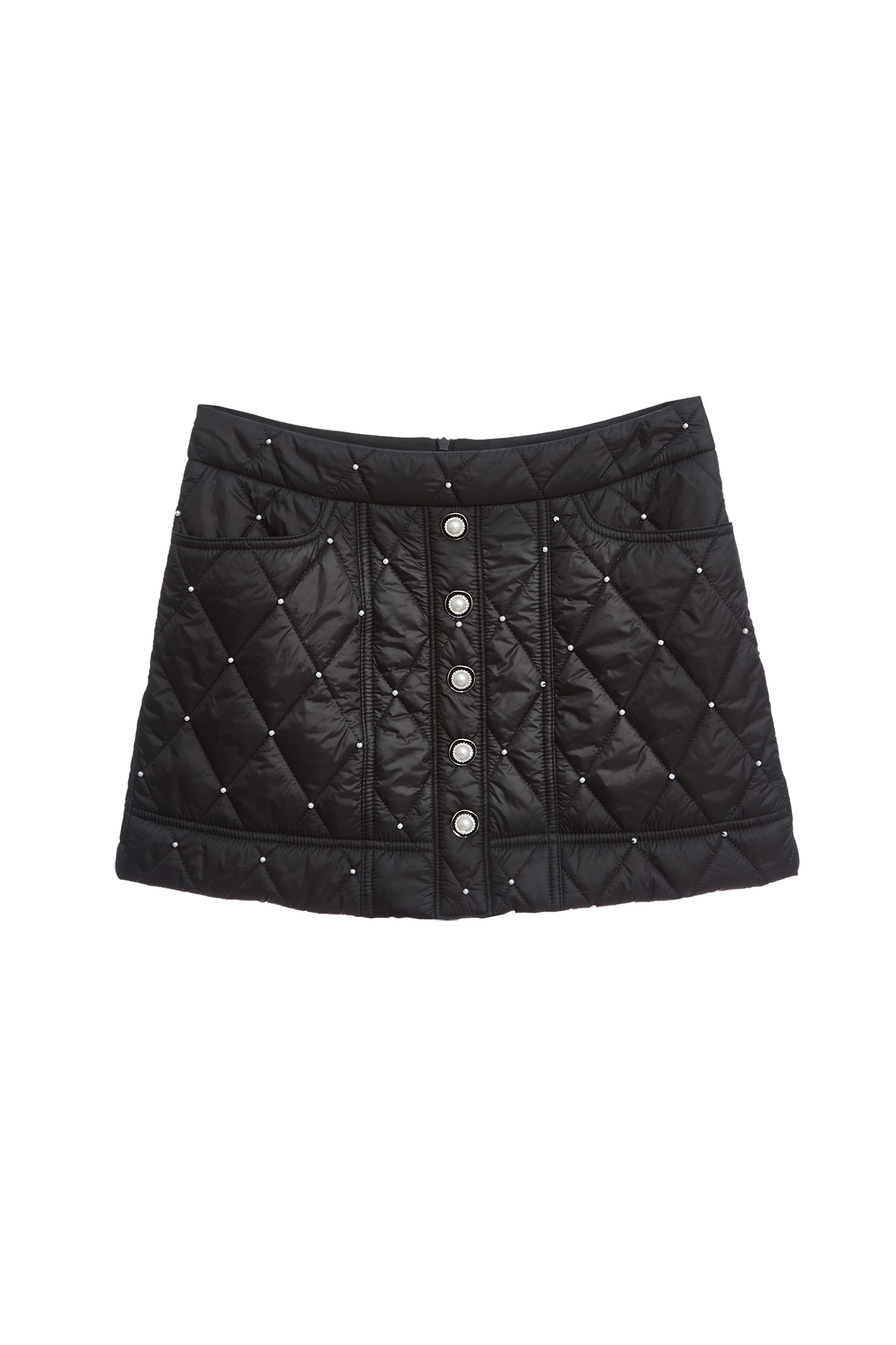 Pearl Detail Quilted SkortsPearl Detail Quilted Skorts,Mini skirts,Shorts,Season (AW) Look,Skorts