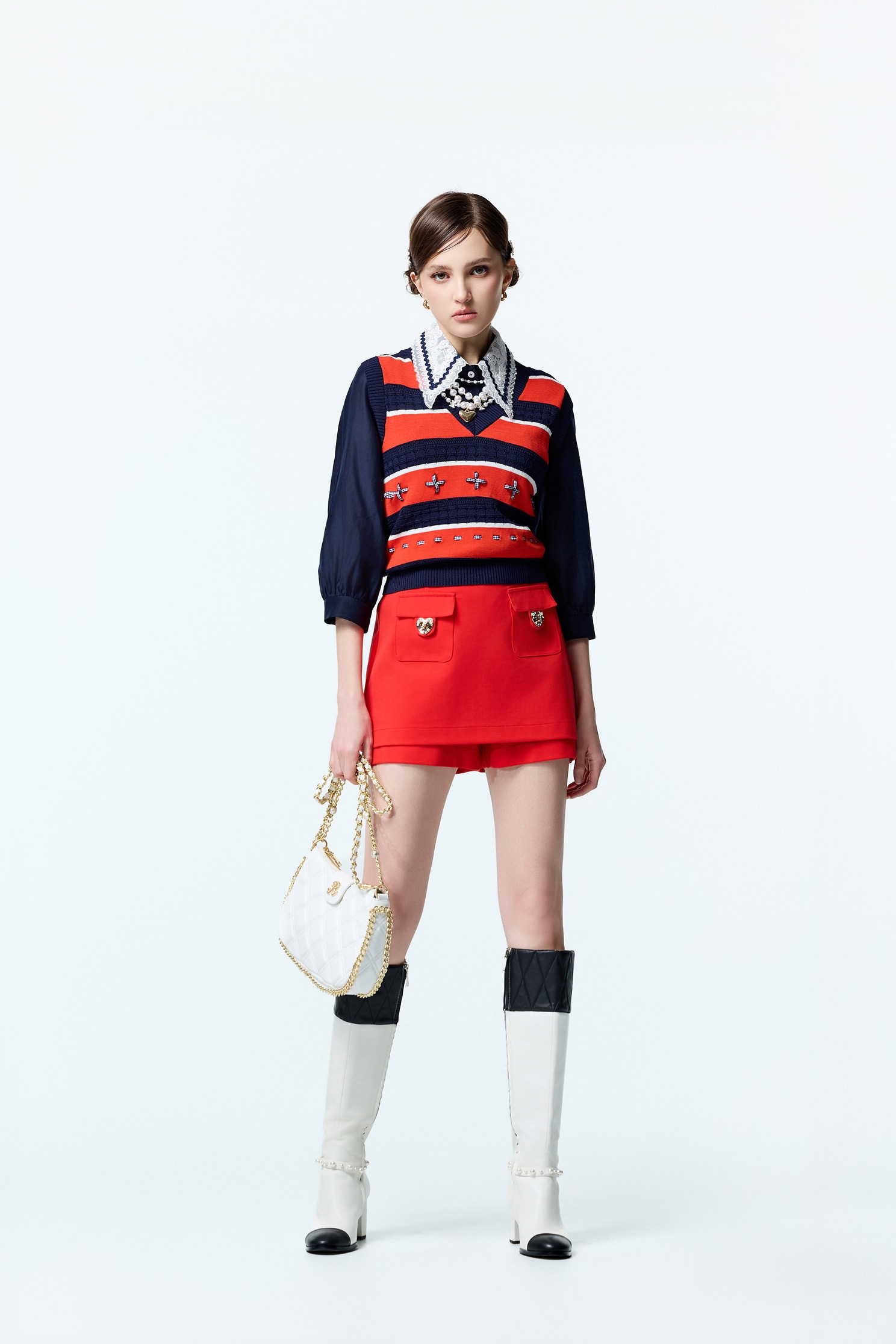 Chilli Red SkortsChilli Red Skorts,pearl,Shorts,Season (AW) Look,Skorts