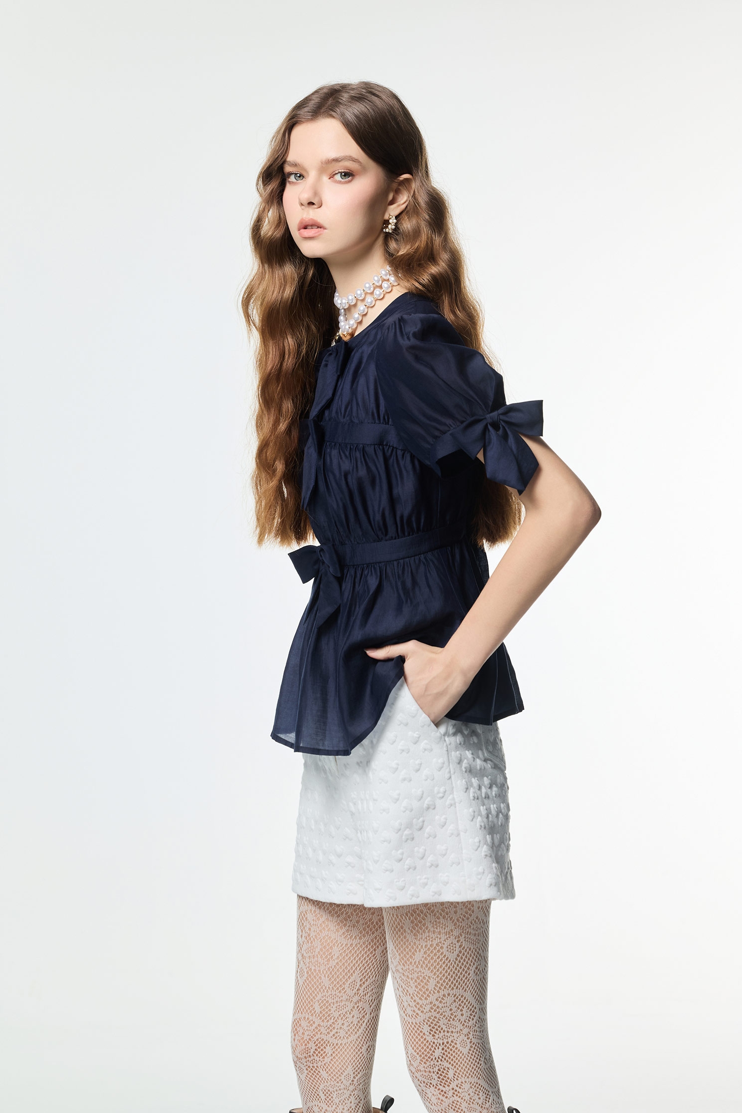 Heart Embossed Print ShortsHeart Embossed Print Shorts,Shorts,Season (AW) Look,pants