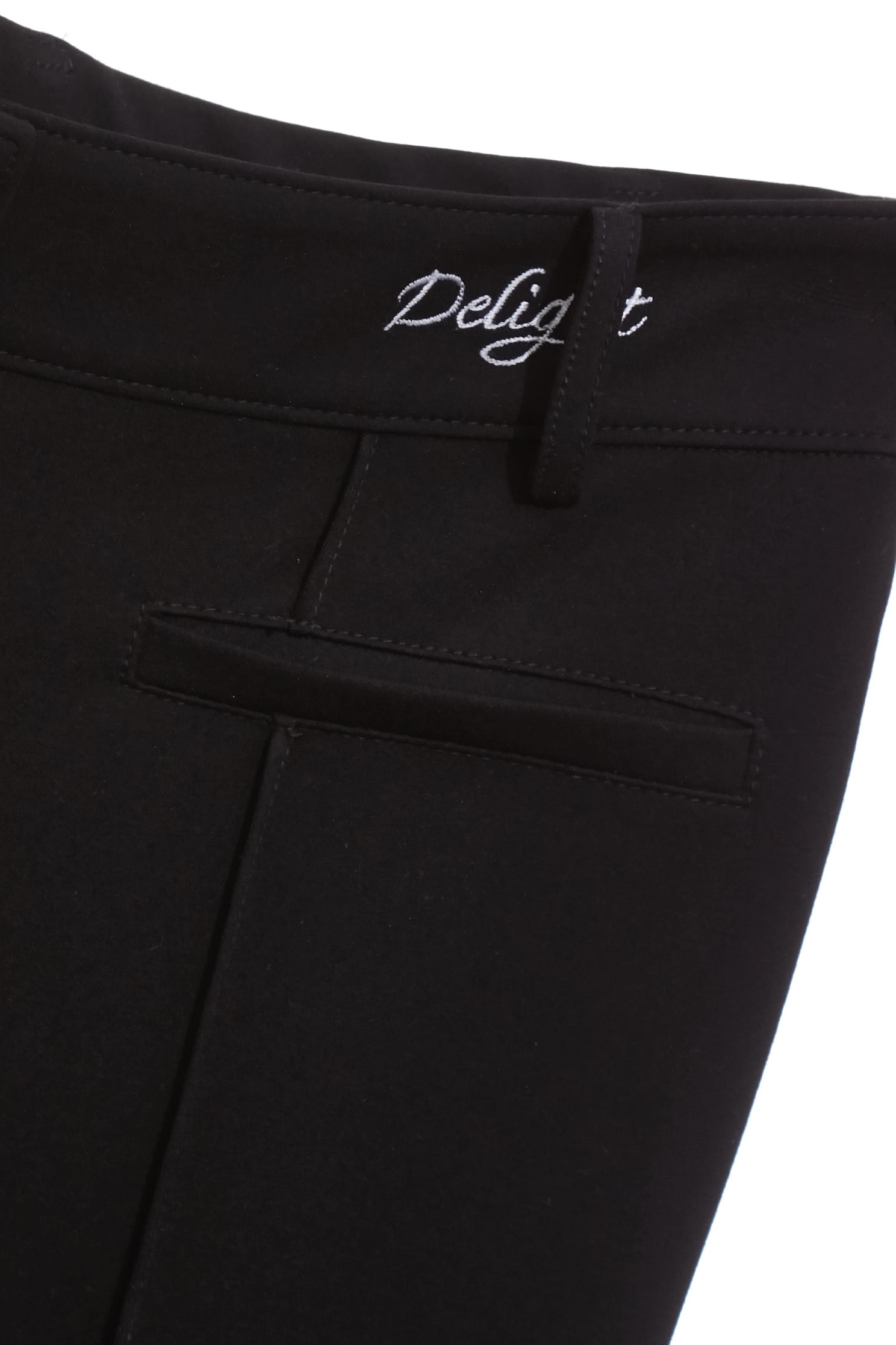 Black Boot Leg PantsBlack Boot Leg Pants,Office Looks,Bell-bottoms,pearl,Season (AW) Look,Valentine,Bell-bottoms