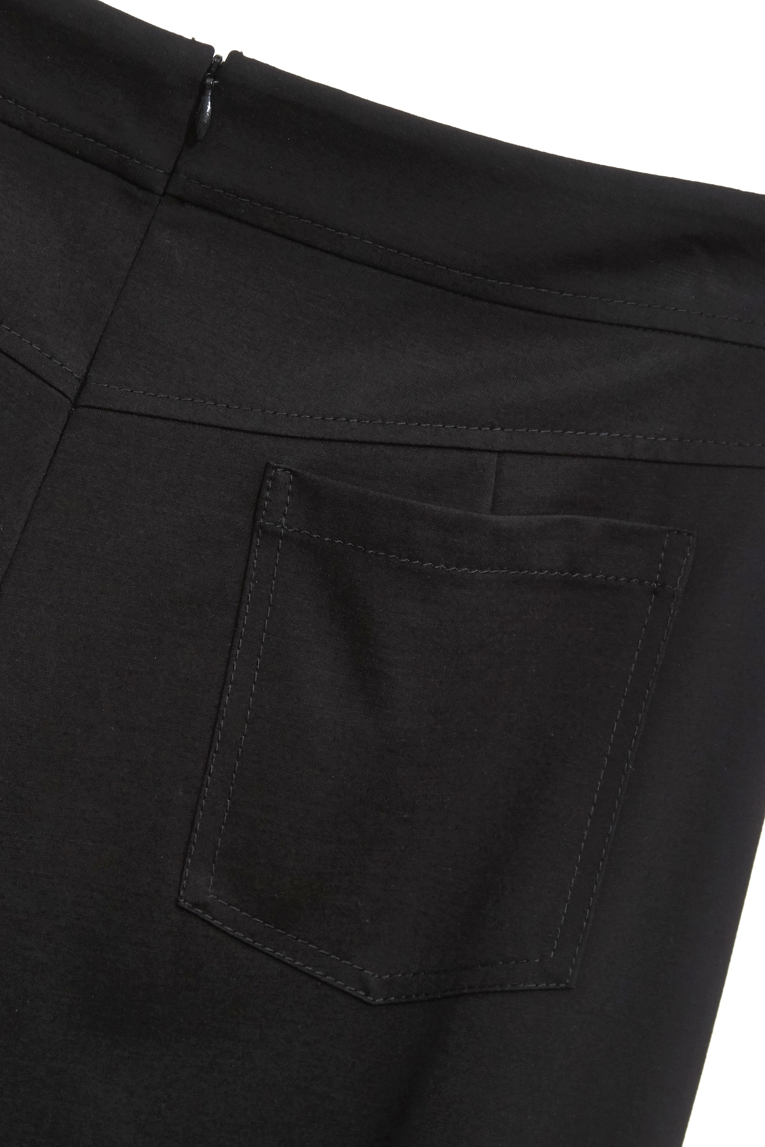 Minimalist Black Wide Leg PantsMinimalist Black Wide Leg Pants,Culottes,Trends,Season (AW) Look,pants,Knitted,Black pants