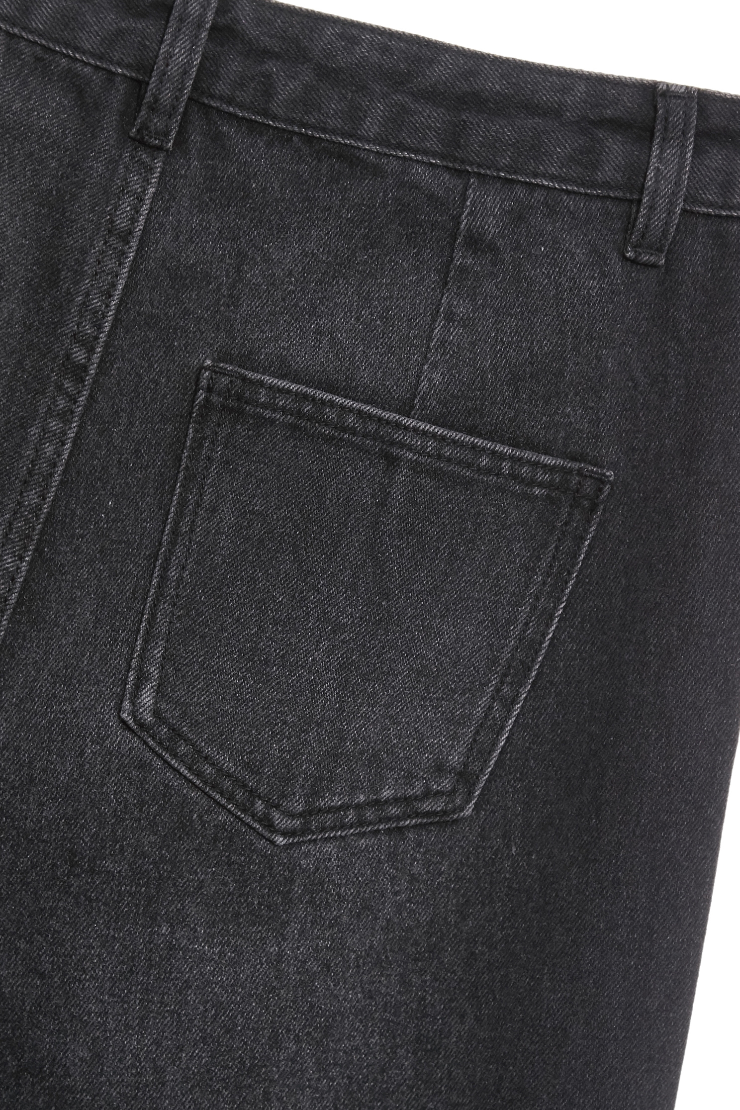 Floral Embroidery Wide Leg JeansFloral Embroidery Wide Leg Jeans,Denim,Jeans,Season (AW) Look,pants,Black jeans,Black pants