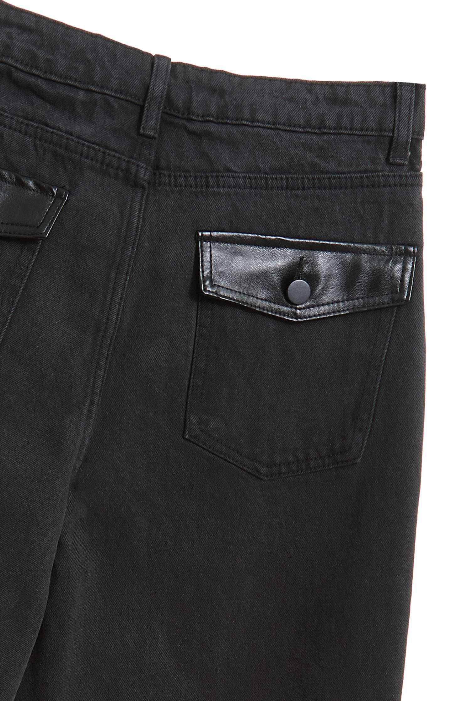 High Waist Boyfriend PantsDot-belted trousers,Rayon,dotcollection,Season (AW) Look,Skinny pants,Skinny pants,Pants,Black trousers