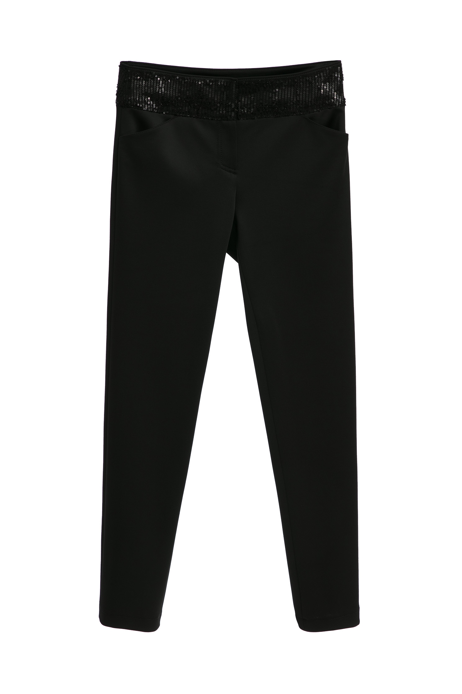 Sequin Slim Fit Black PantsSequin Slim Fit Black Pants,Season (SS) Look,Skinny pants,Skinny pants,Tailored pants