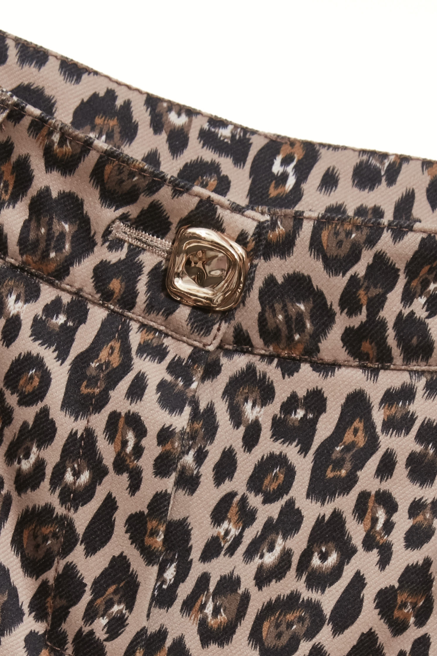 Leapard Print Wide Leg JeansLeapard Print Wide Leg Jeans,Culottes,Season (AW) Look,pants