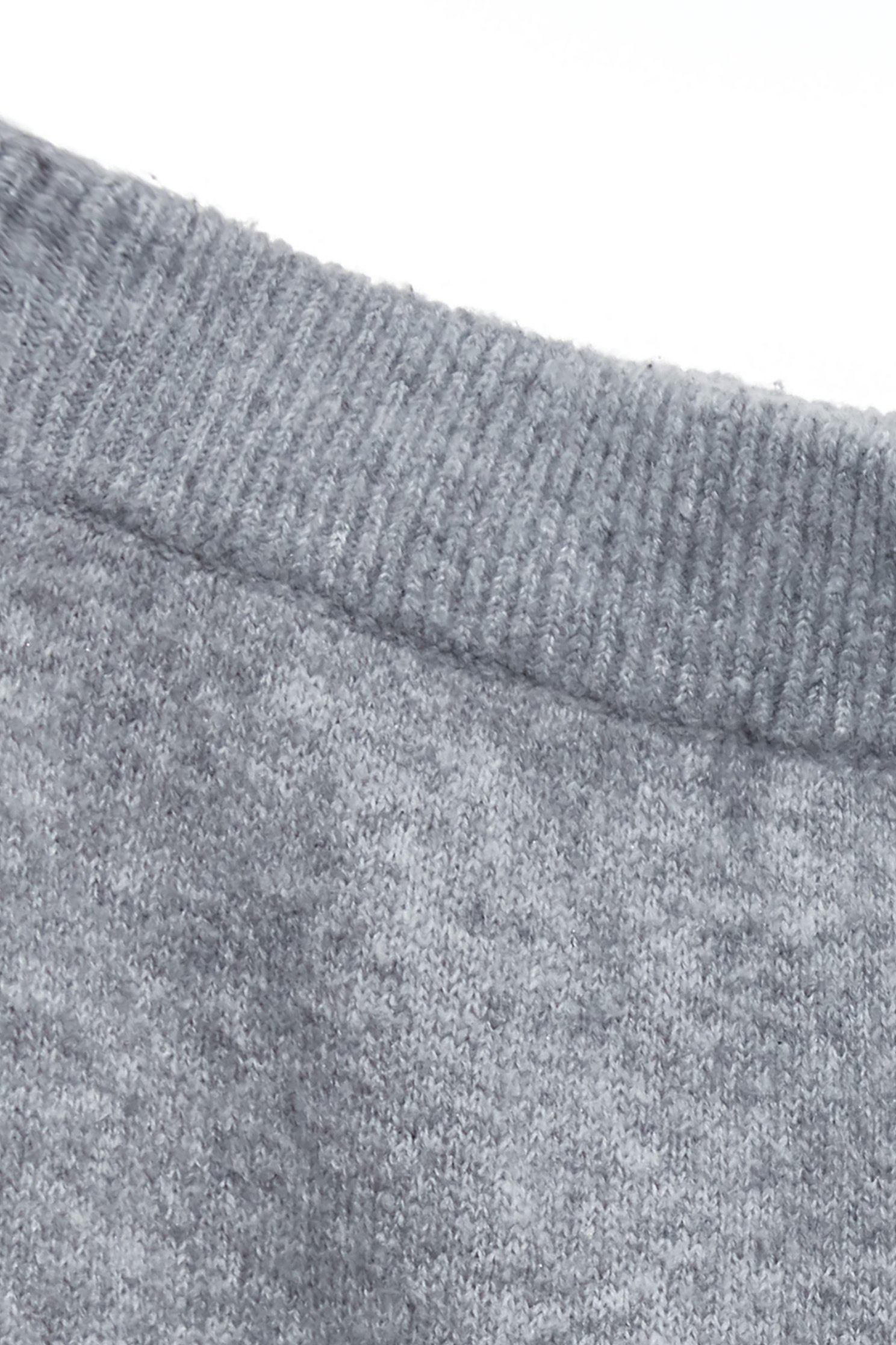 Light Grey Wide Leg Knit PantsLight Grey Wide Leg Knit Pants,Culottes,co-ord sets,Season (AW) Look,Culottes,Knitted,Pants