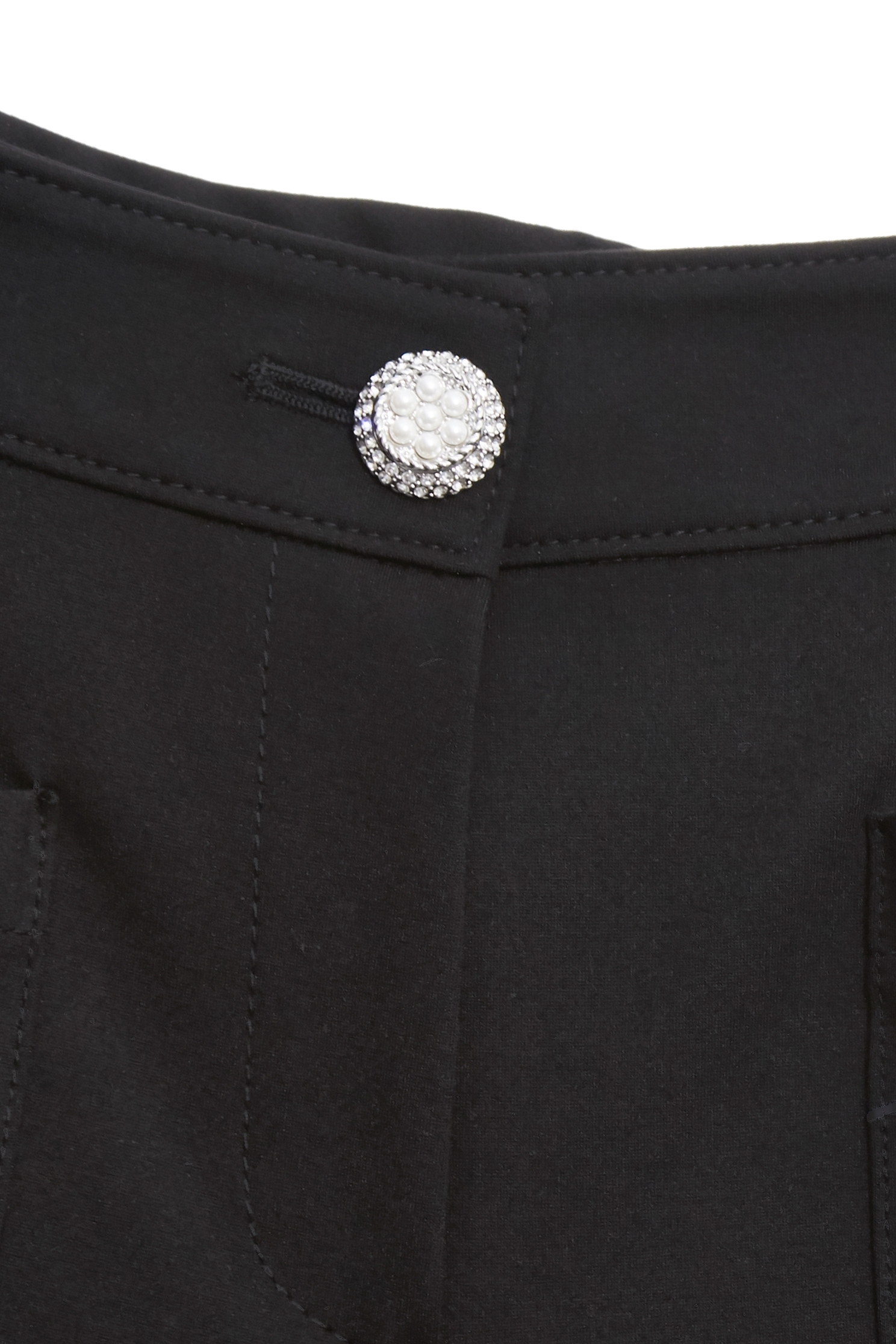 Jet Black Boot Leg PantsJet Black Boot Leg Pants,Embroidered,Bell-bottoms,Season (AW) Look,pants,Black pants