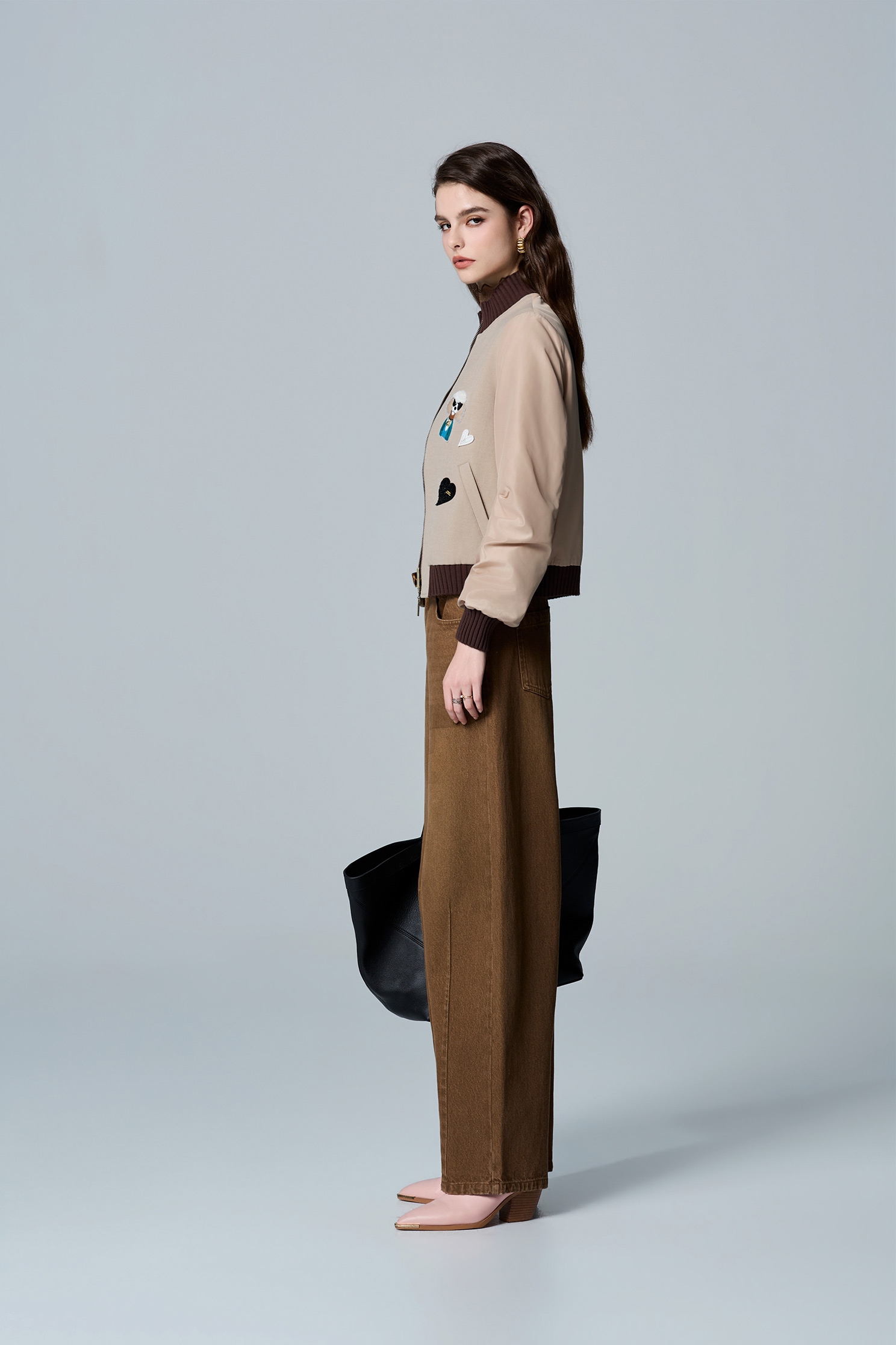 Coco Brown Wide Leg JeansCoco Brown Wide Leg Jeans,Denim,Jeans,Season (AW) Look,pants