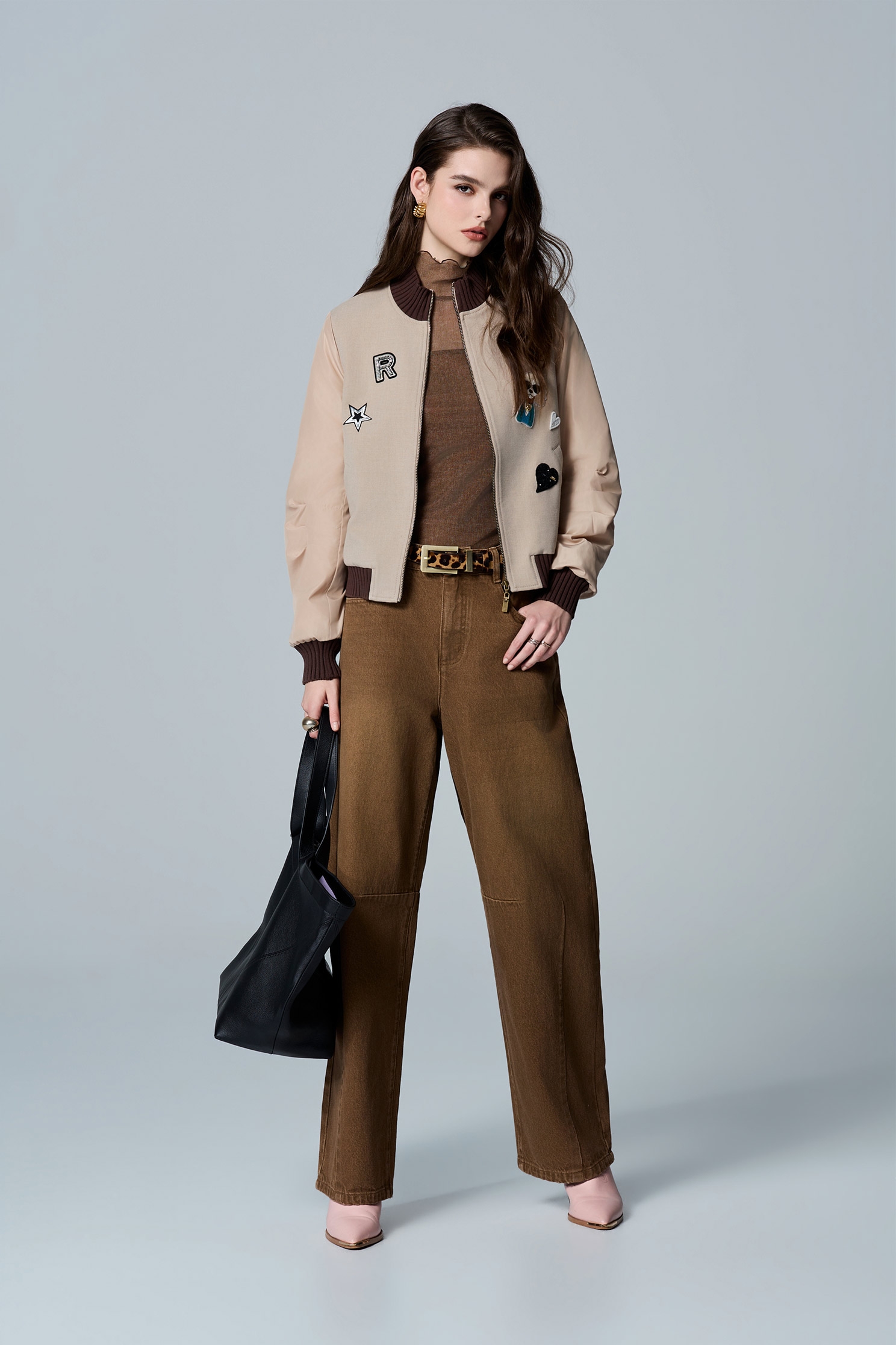 Coco Brown Wide Leg JeansCoco Brown Wide Leg Jeans,Denim,Jeans,Season (AW) Look,pants