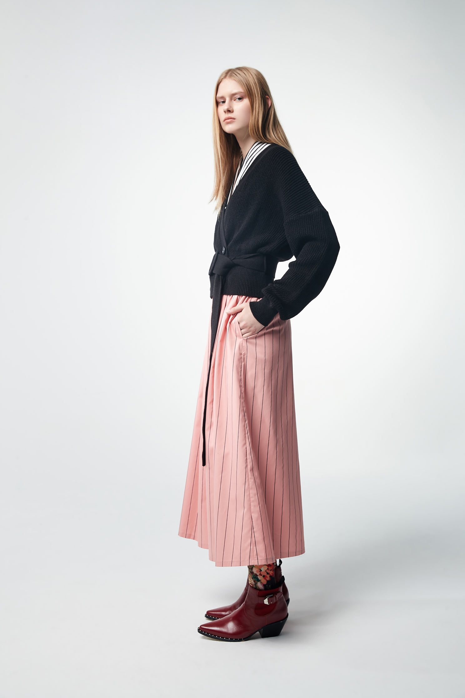Stripe Printed CulottesStriped culottes,Cropped culottes,Culottes,Season (SS) Look,Stripe,Trends,Season (AW) Look,Pink,i Select,Culottes,Skorts,Travel with BFF