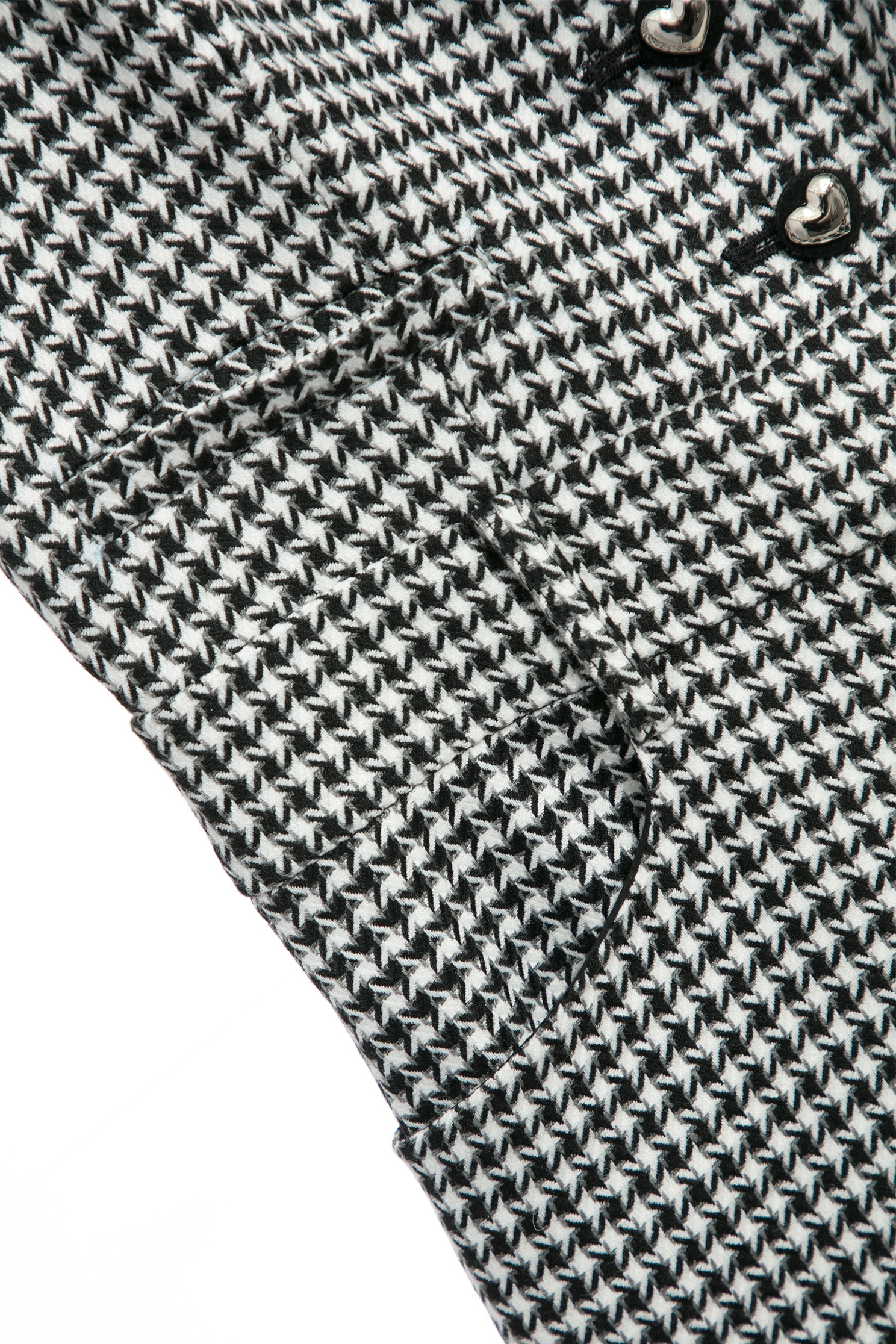 Houndsthooth Print Sleeveless JumpsuitHoundsthooth Print Sleeveless Jumpsuit,Season (SS) Look,Jumpsuits