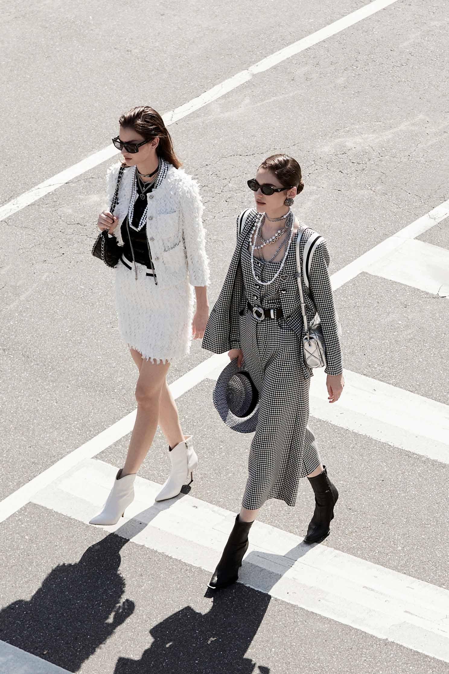 Houndsthooth Print Sleeveless JumpsuitHoundsthooth Print Sleeveless Jumpsuit,Season (SS) Look,Jumpsuits